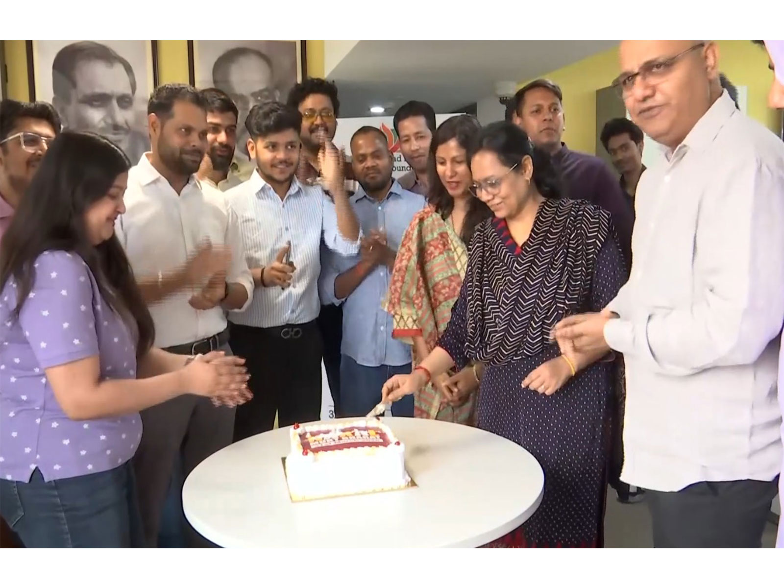 SPMRF celebrates 'Naxal Mukt Bharat' in Delhi (Photo/ANI)