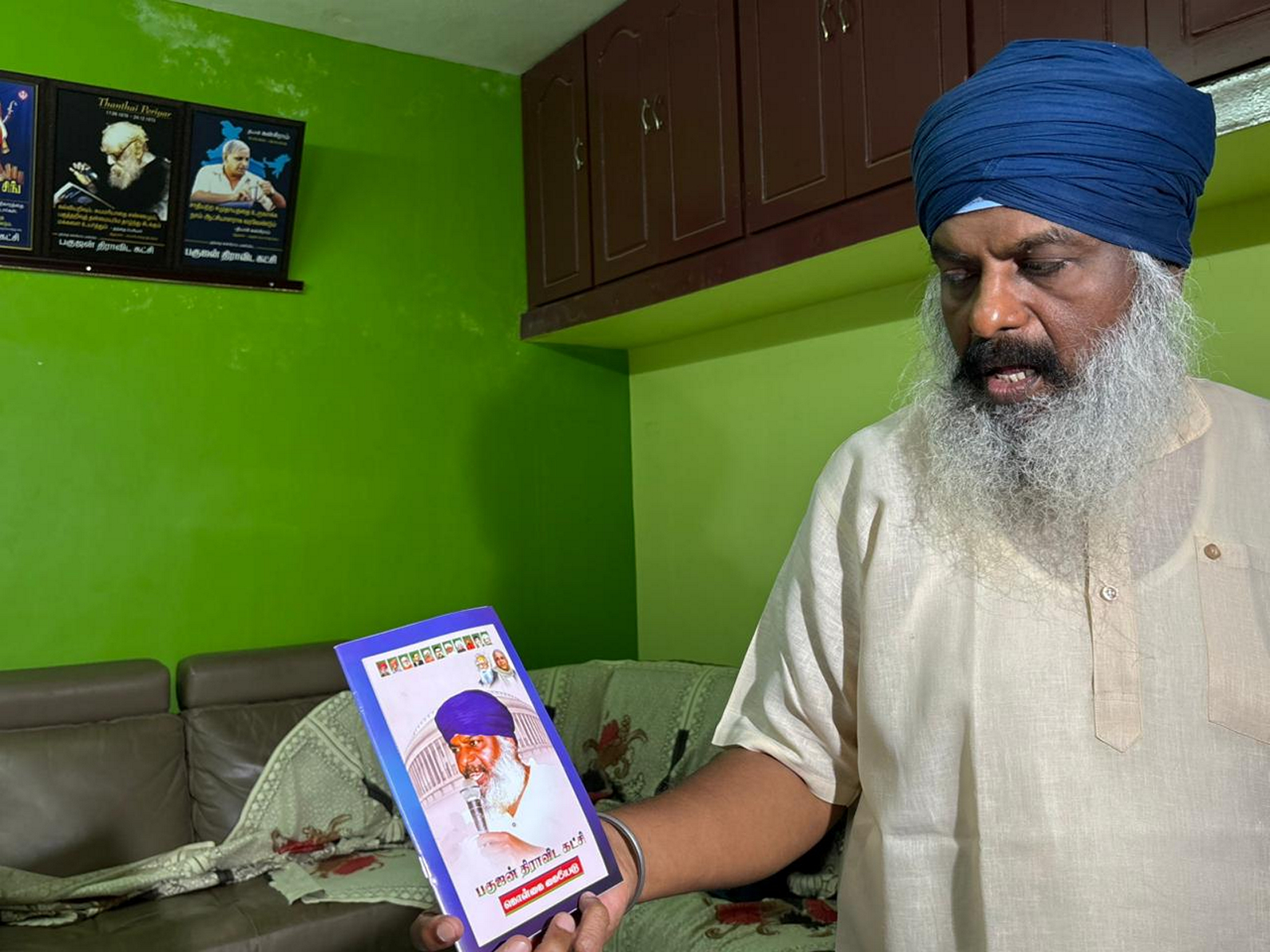 Bahujan Dravida Party President Jeevan Singh (Photo/ANI)