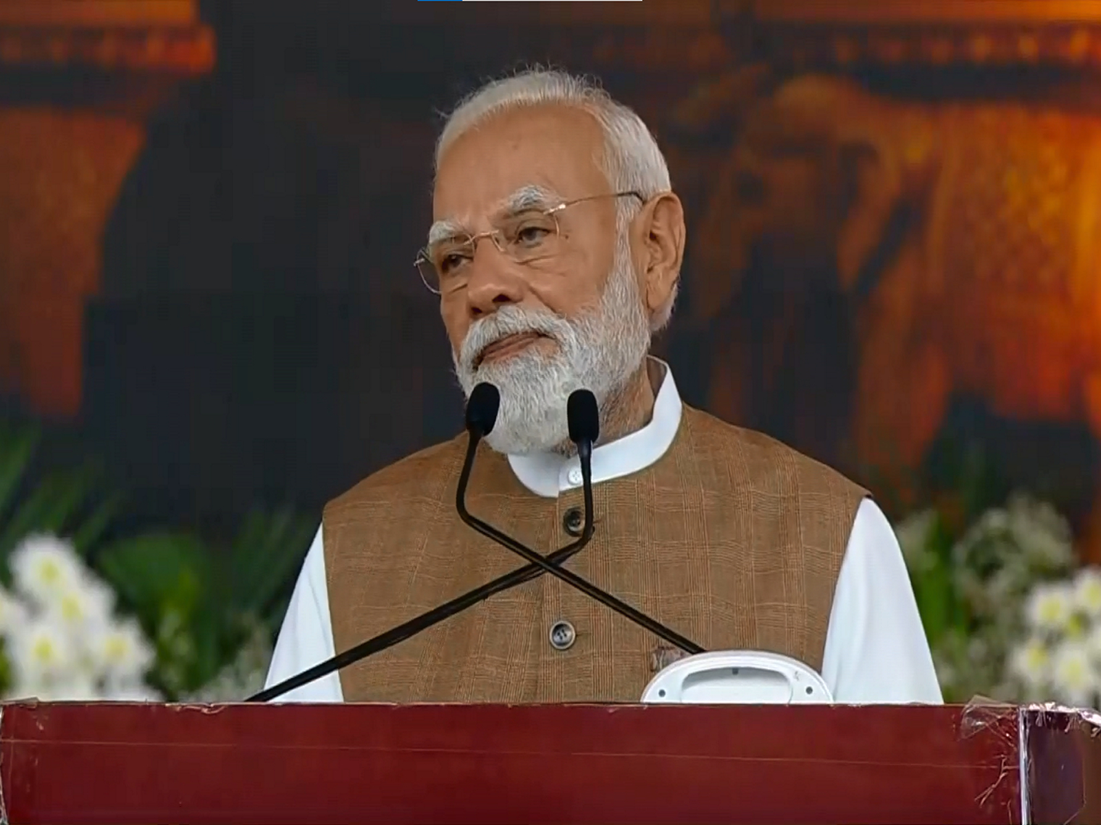 PM Narendra Modi inaugurates Samrat Samprati Museum in Gandhinagar (Photo/ANI)