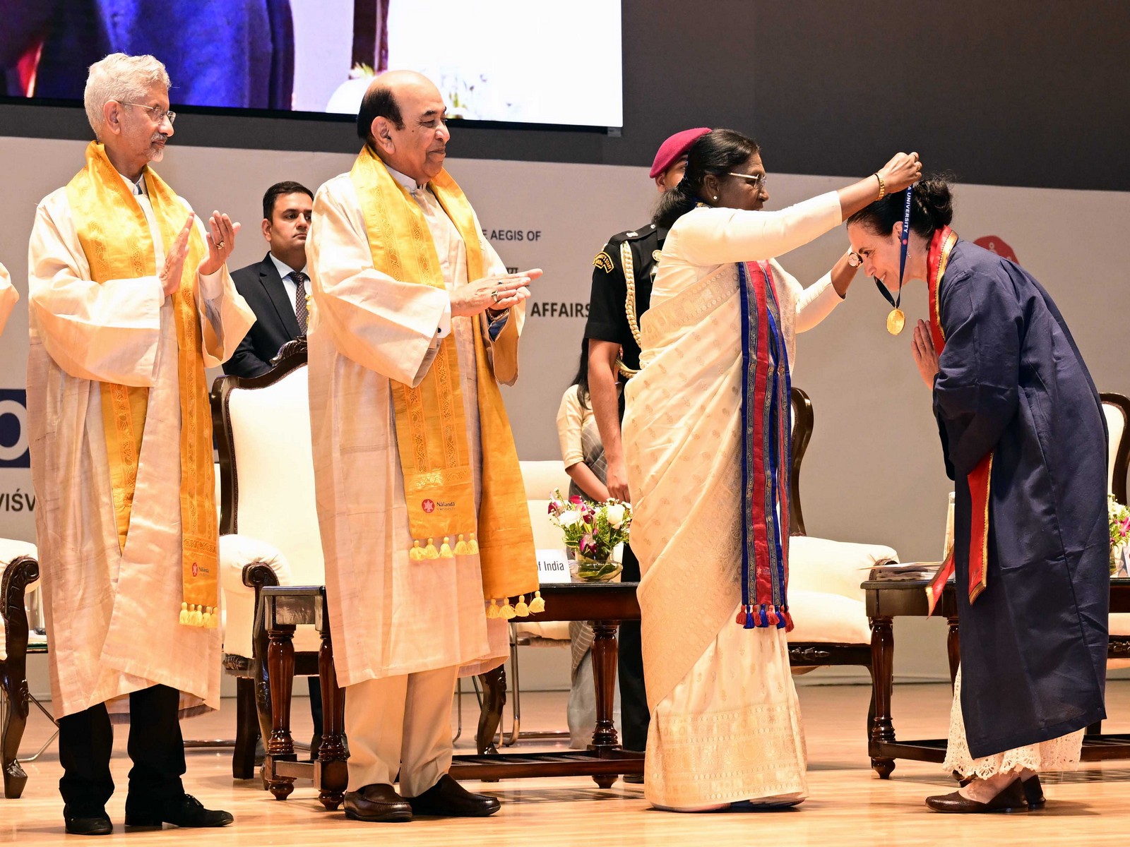 President Droupadi Murmu at Nalanda University convocation ceremony (Photo/PIB)