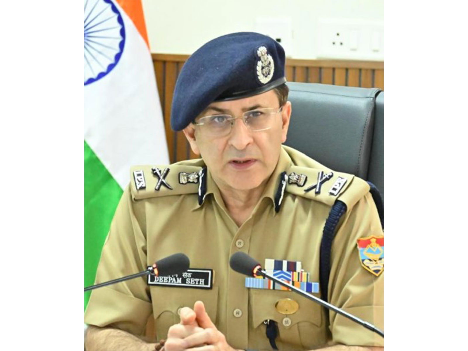 Director General of Police, Uttarakhand, Deepam Seth (Photo/DGP Uttarakhand)