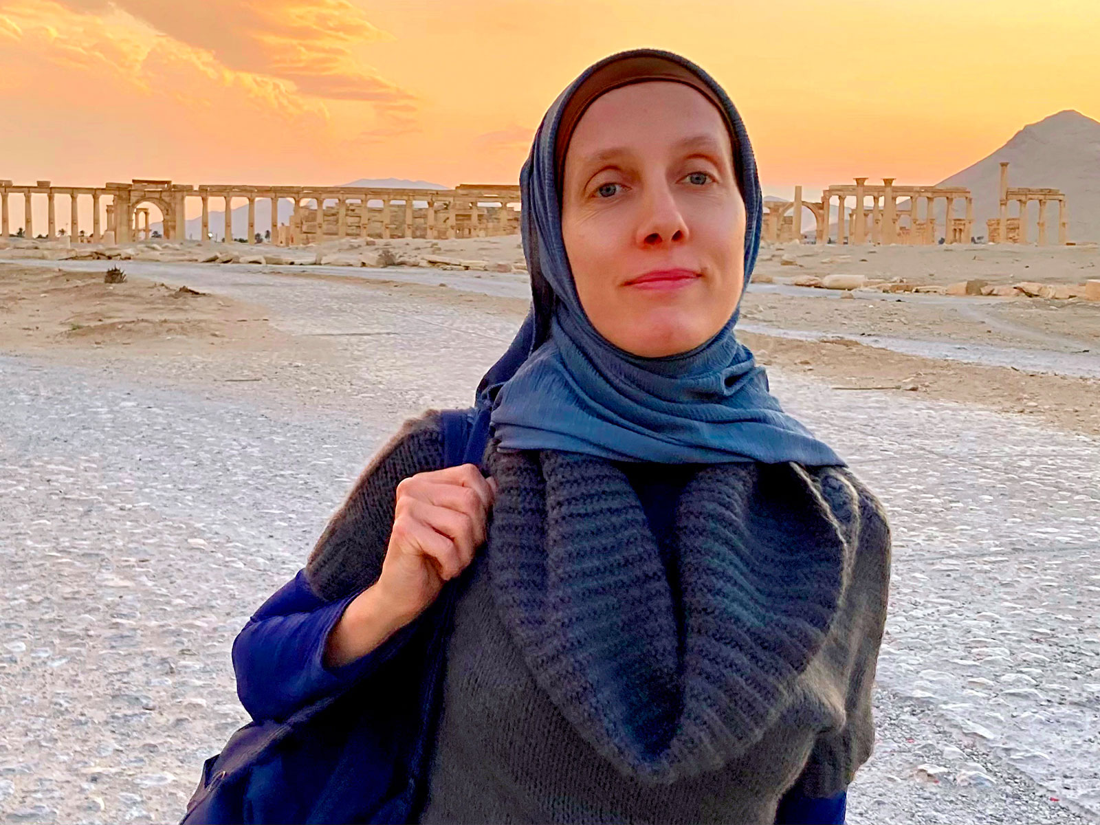 American journalist Shelly Kittleson (Image Source: X/@shellykittleson)