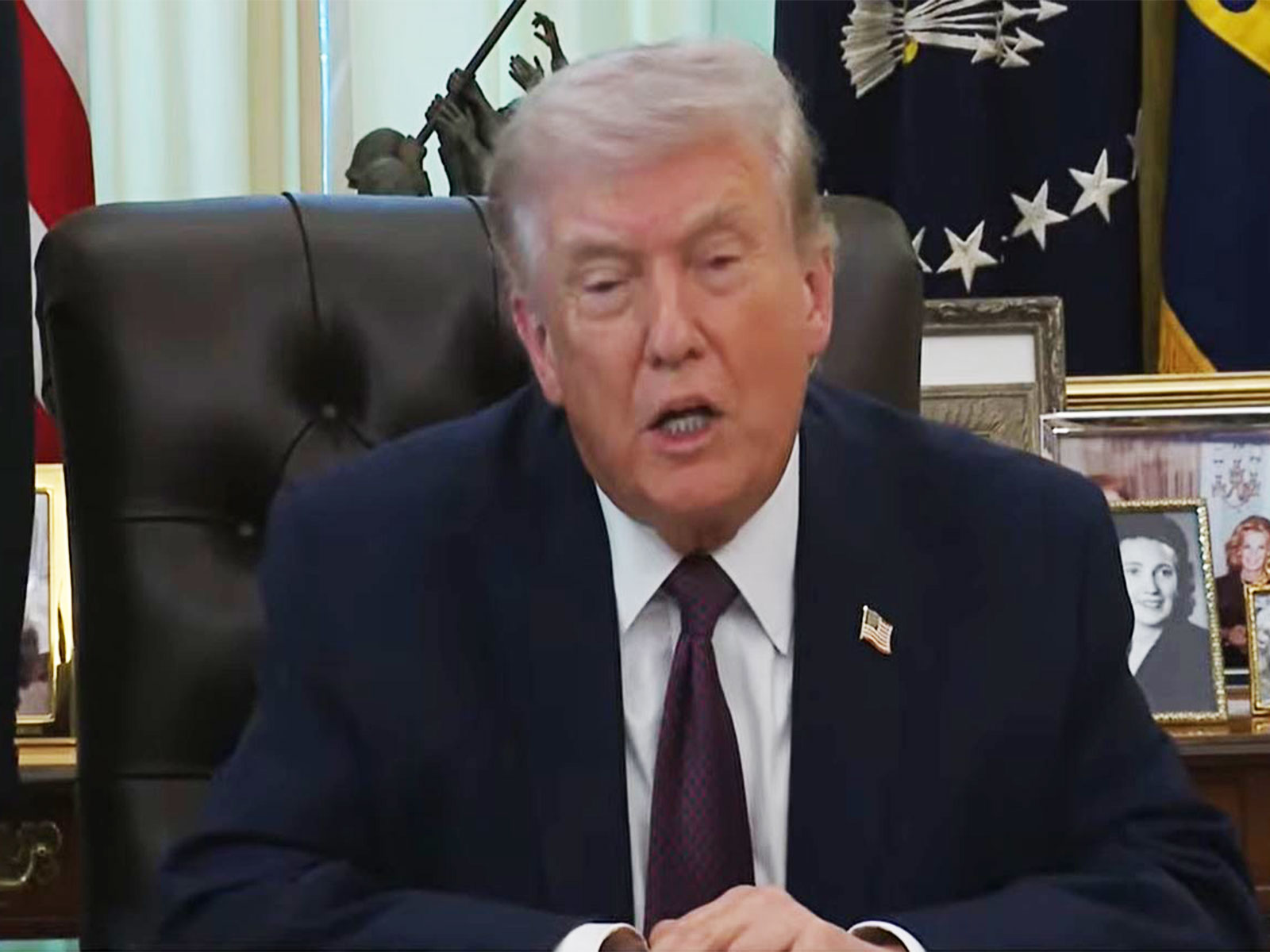 US President Donald Trump (Image Source: White House/YouTube)
