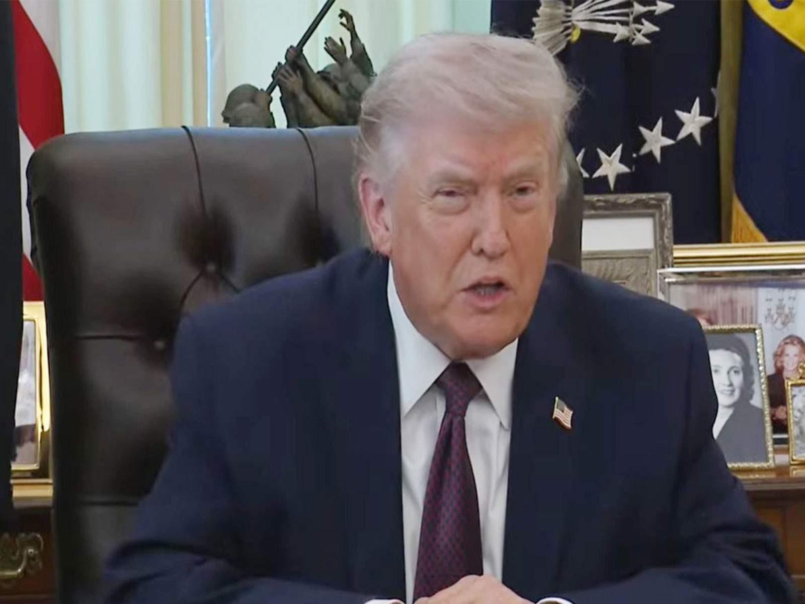 US President Donald Trump (Image Source: White House/YouTube)