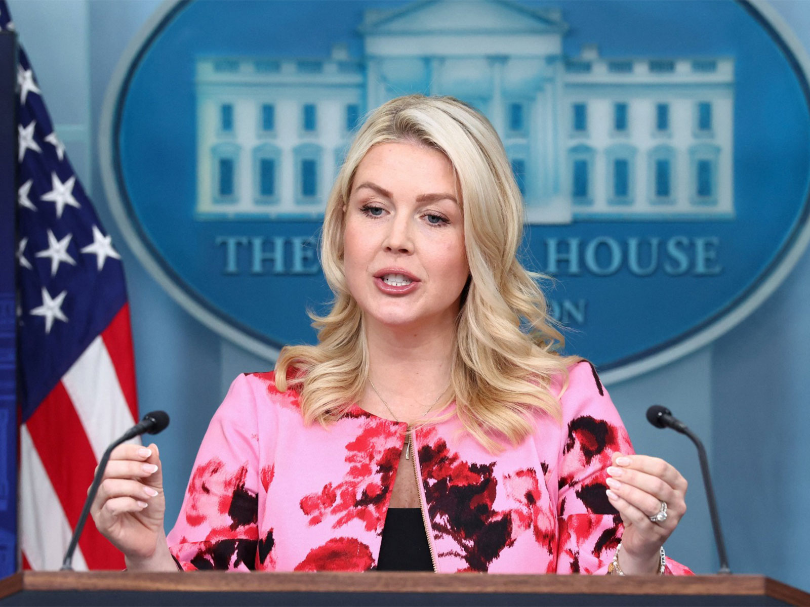 White House Press Secretary Karoline Leavitt (Photo/Reuters)