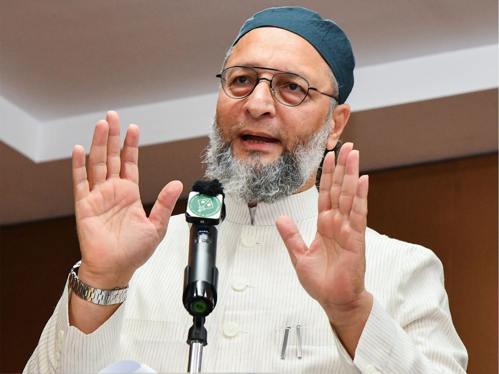 Asaduddin Owaisi, President of the All India Majlis-e-Ittehadul Muslimeen  (File Photo/ANI)