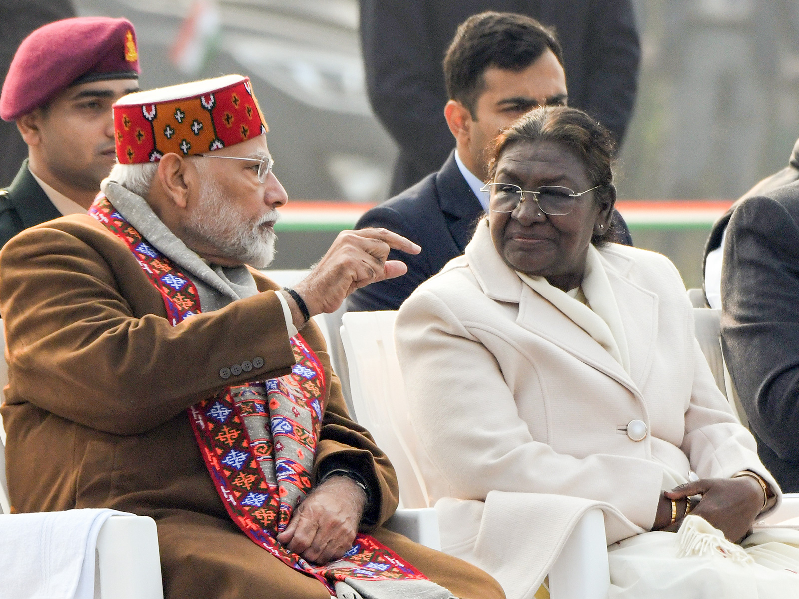 President Droupadi Murmu and Prime Minister Narendra Modi (File Photo/ANI)