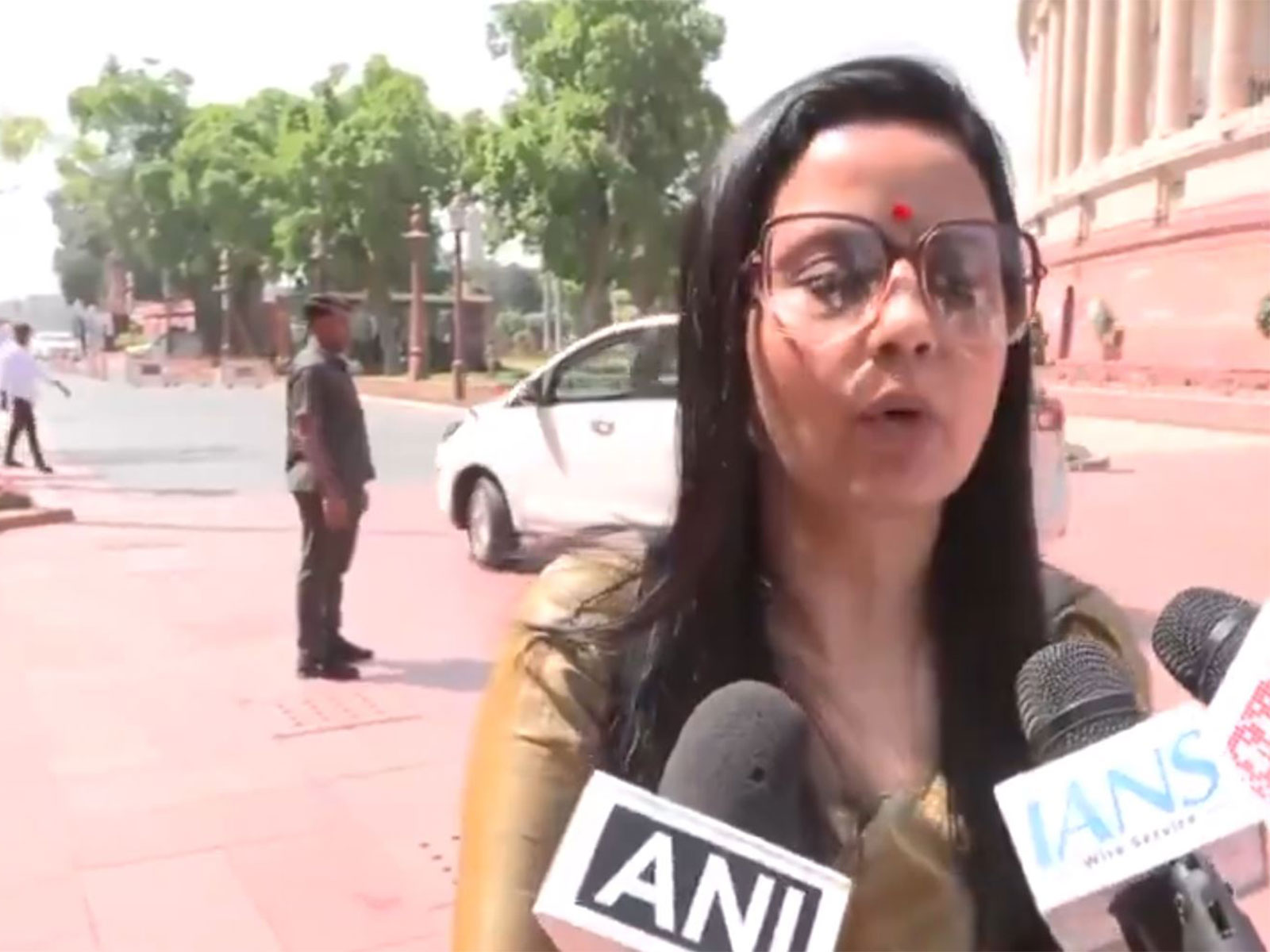 Trinamool Congress (TMC) MP Mahua Moitra (Photo/ANI)