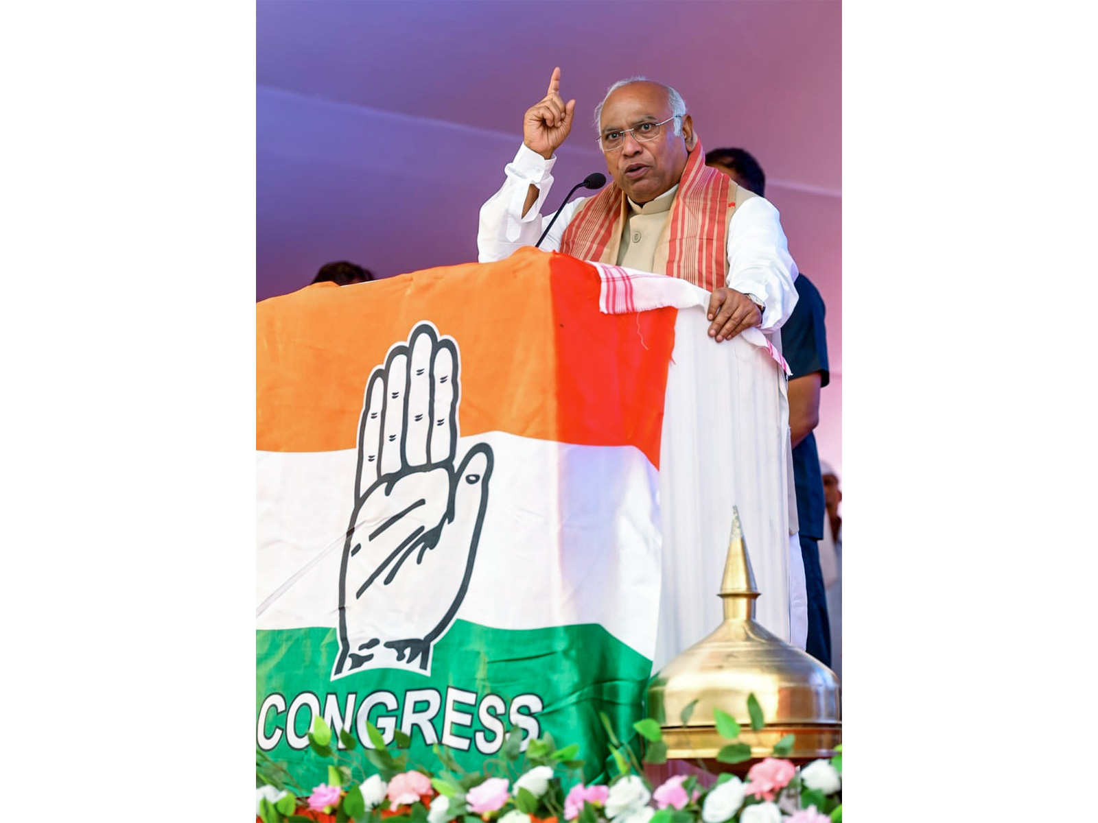 Congress president Mallikarjun Kharge (File Photo/ANI)