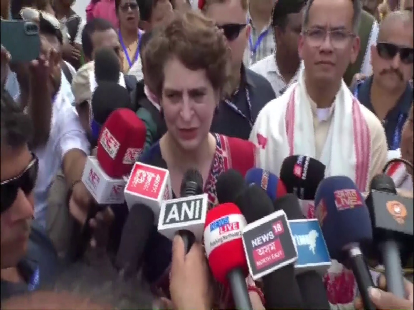 Congress leader Priyanka Gandhi Vadra (Photo/ANI)
