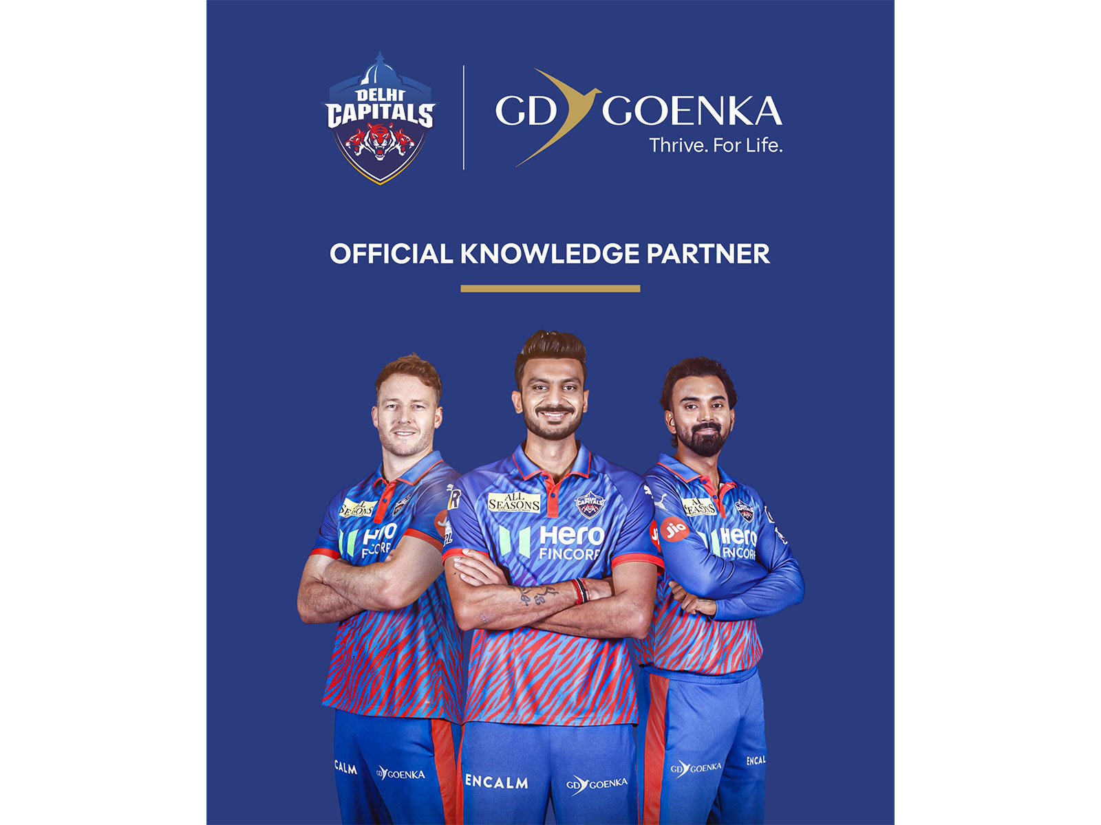 GD Goenka Group Joins Delhi Capitals as Official Knowledge Partner for Indian T20 League 2026 Season