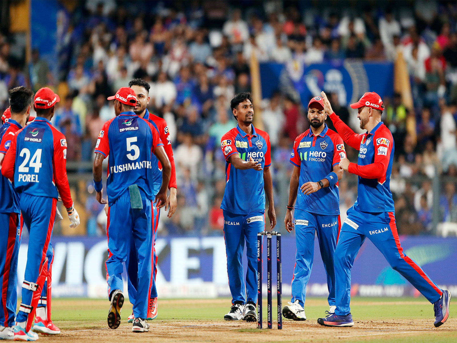 Delhi Capitals team (Photo: ANI)