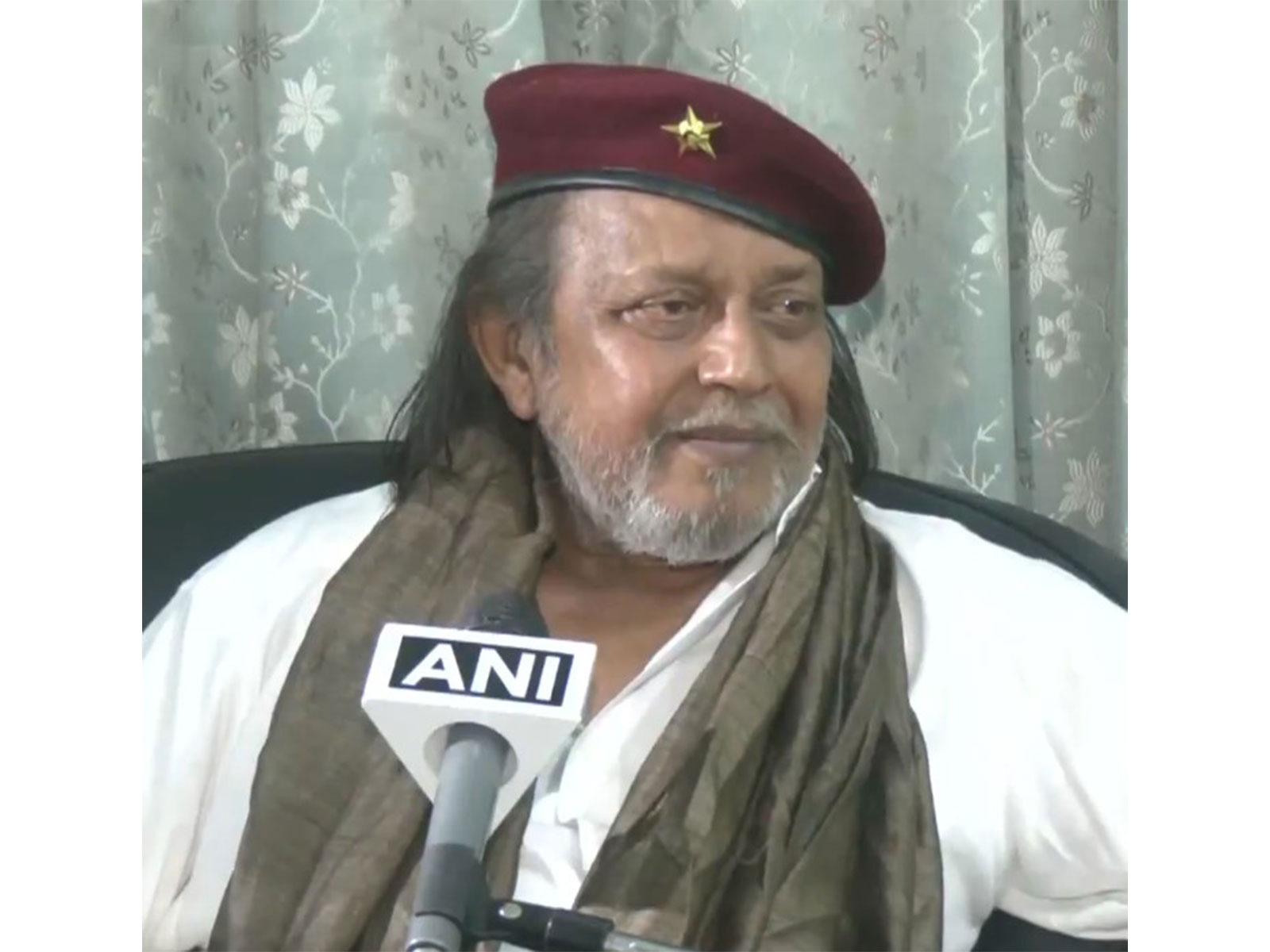 BJP leader and veteran actor Mithun Chakraborty (Photo/ANI)