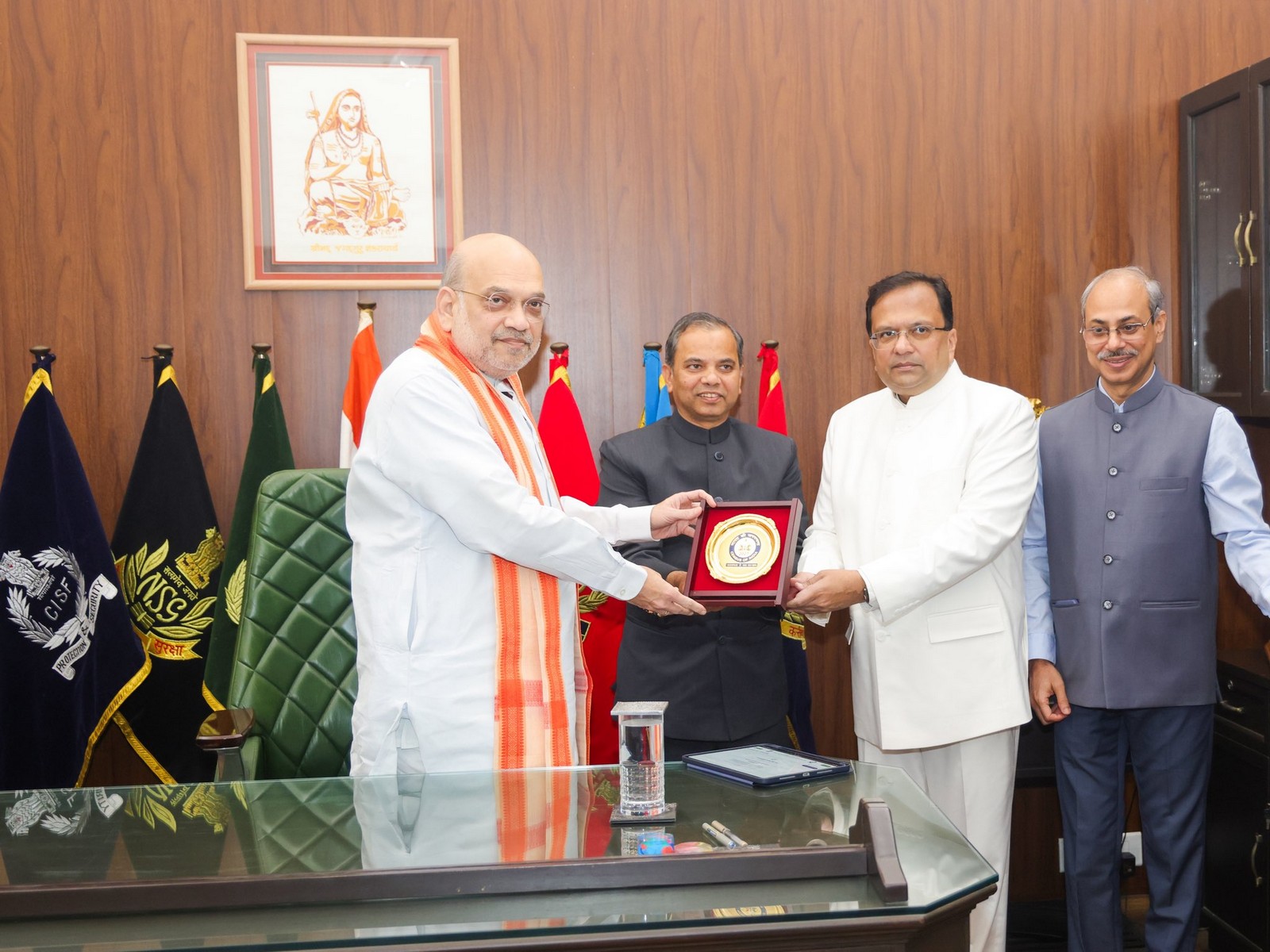  Union Home Minister Amit Shah on Wednesday filled the self-enumeration form for the first phase of the Census 2027 (Photo/@AmitShah) 