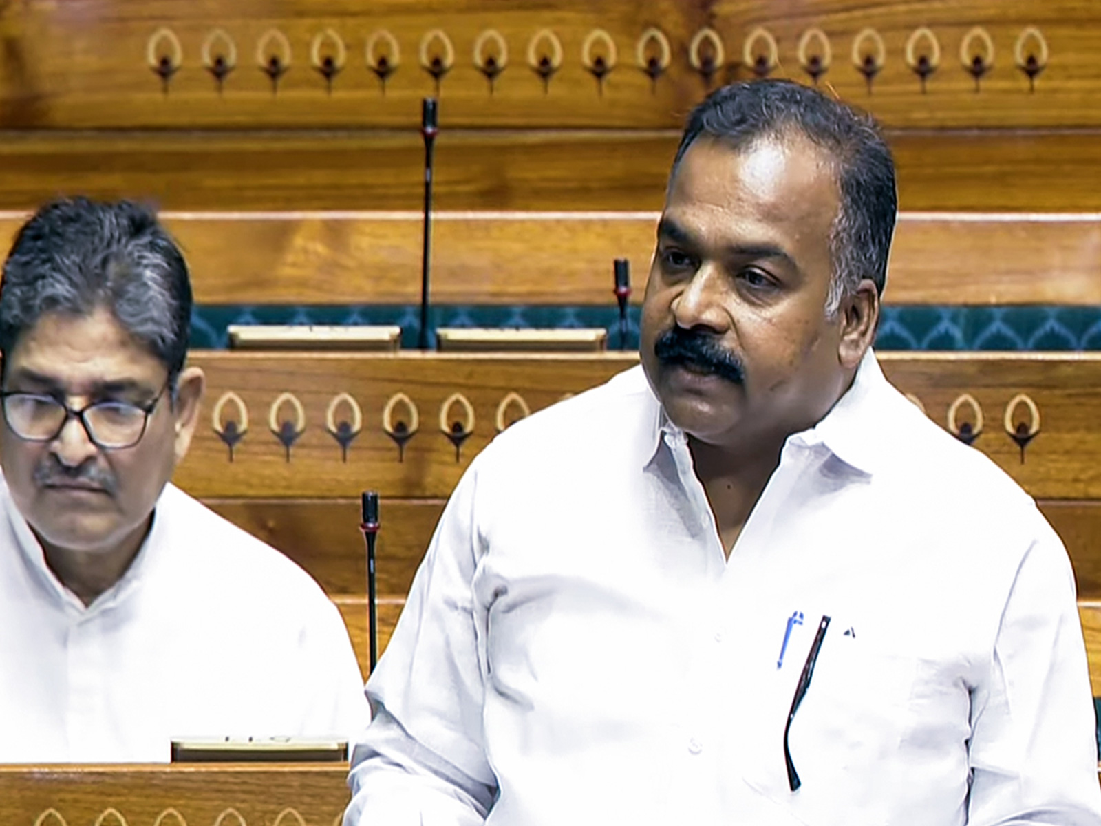 Congress MP Manickam Tagore (Photo/ANI)