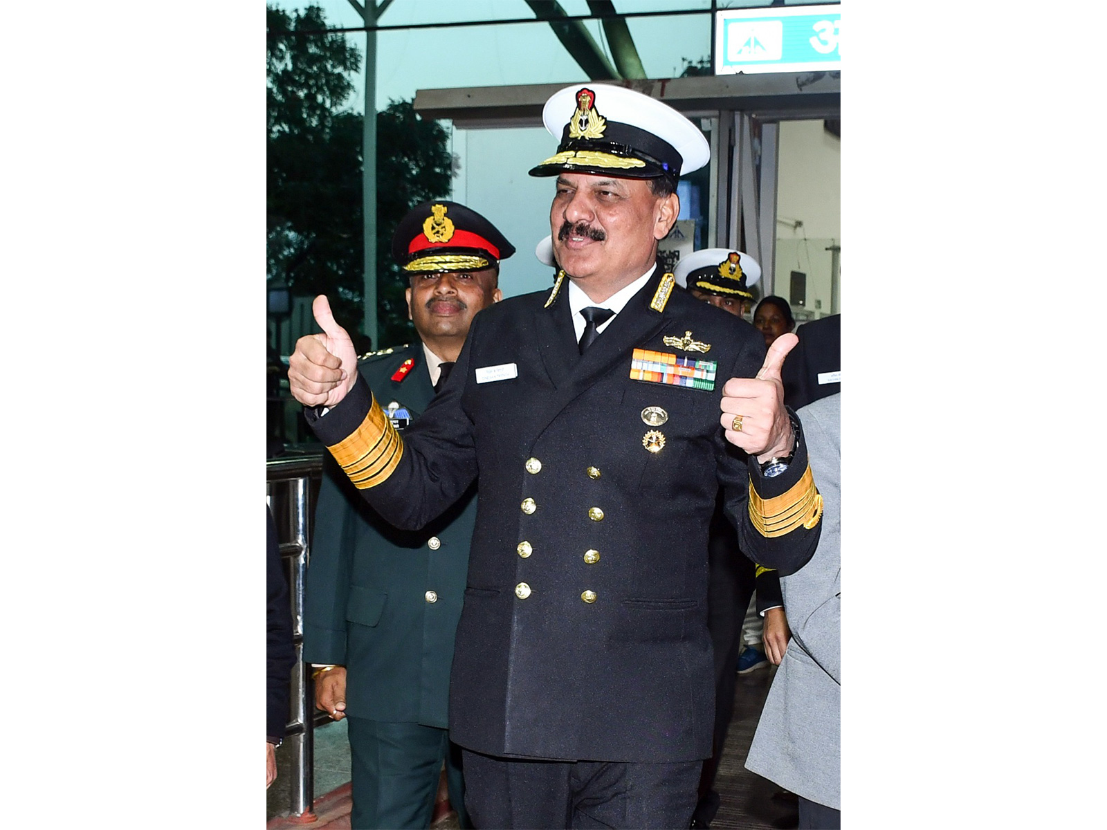 Indian Navy Chief Admiral Dinesh K Tripathi (File Photo/ANI)