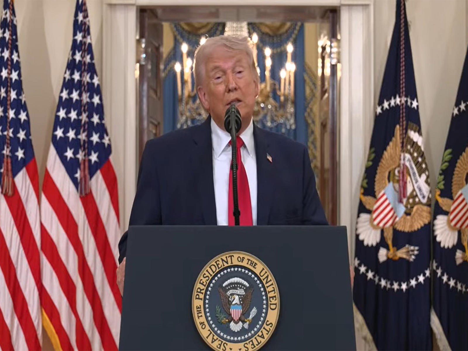  US President Donald Trump (Image Source: White House/YouTube)