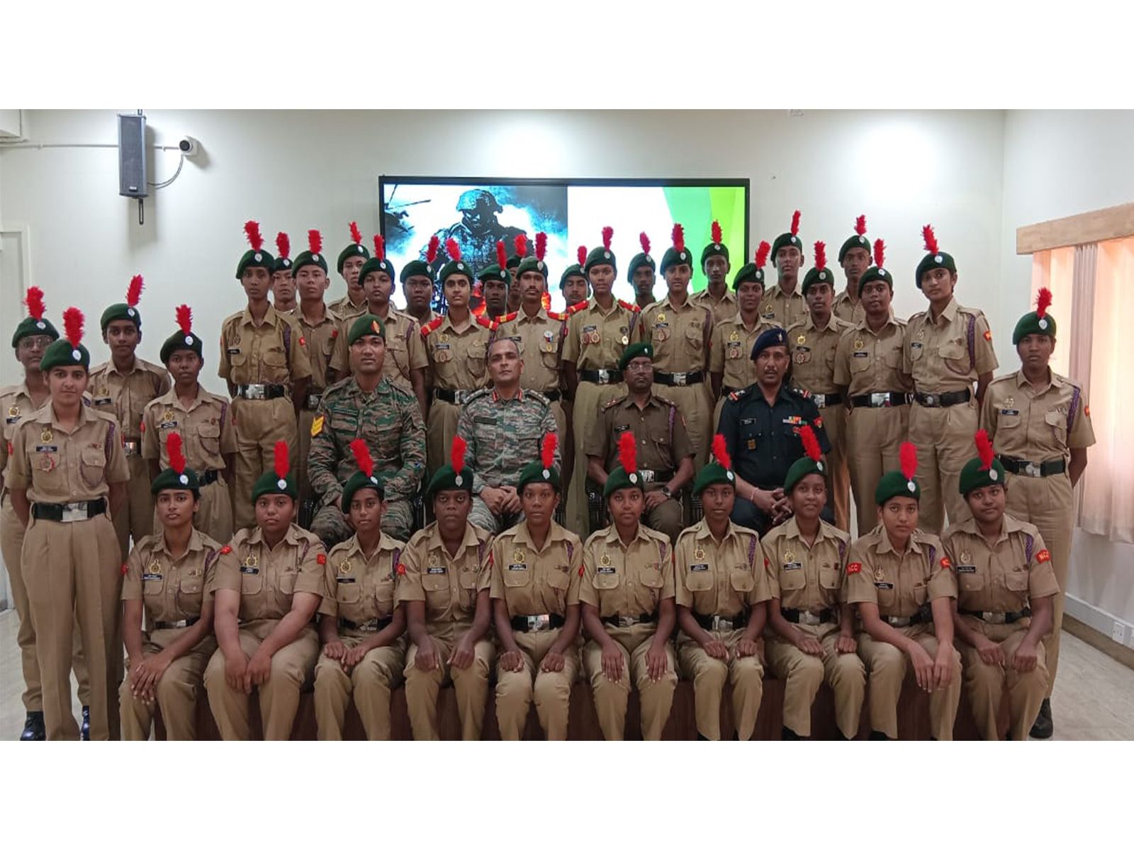 Indian Army's outreach campaign 'Delhi To Dweep 2.0' (Photo/X@DIRECTORATERTG)