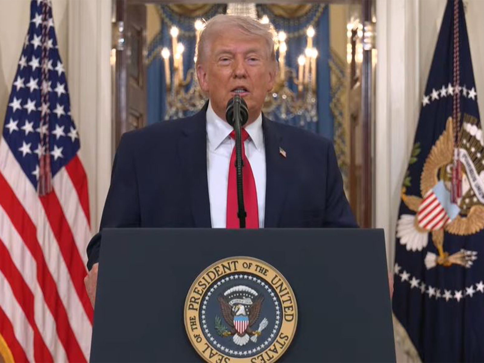 US President Donald Trump (Photo/YouTube@White House)