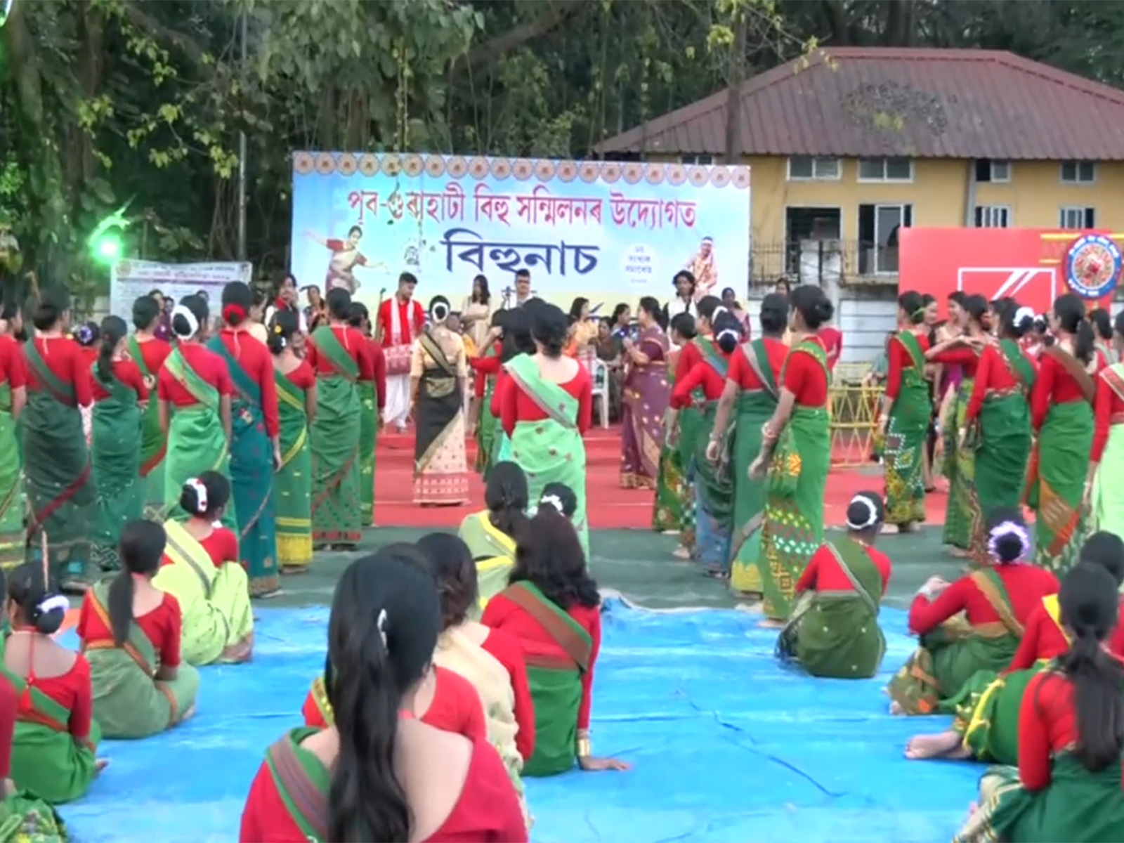 Visual from From Chandmari Field in Guwahati (Photo/ANI)