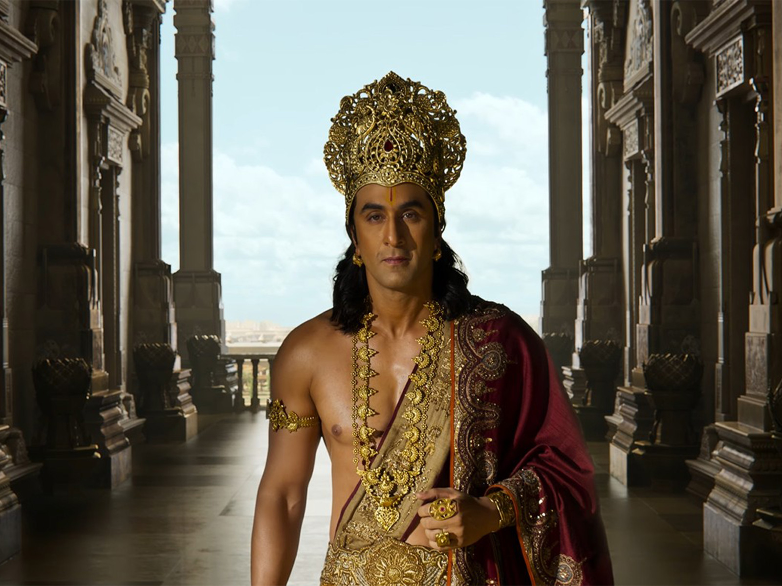 Ranbir Kapoor plays Lord Rama (Photo/instagram/@iamnamitmalhotra  )