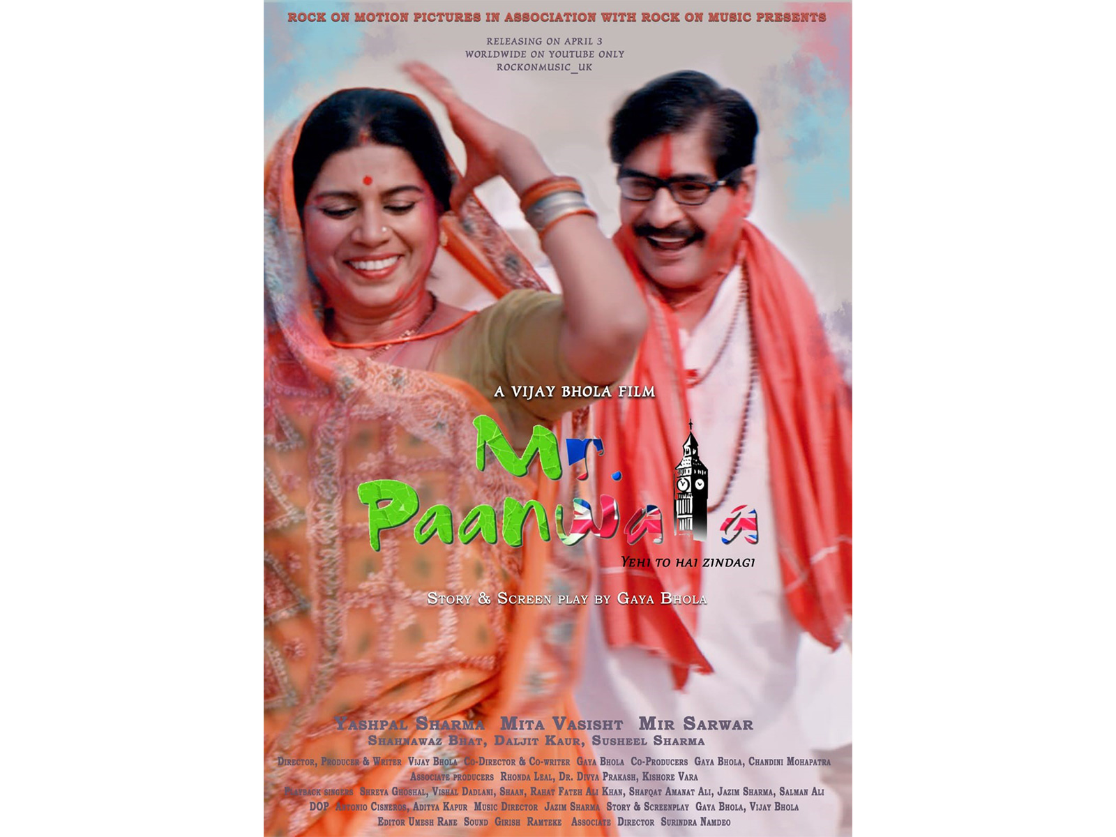 Shreya Ghoshal, Vishal Dadlani, Shaan Come Together for Vijay Bhola's Directorial Debut Mr. Paanwala