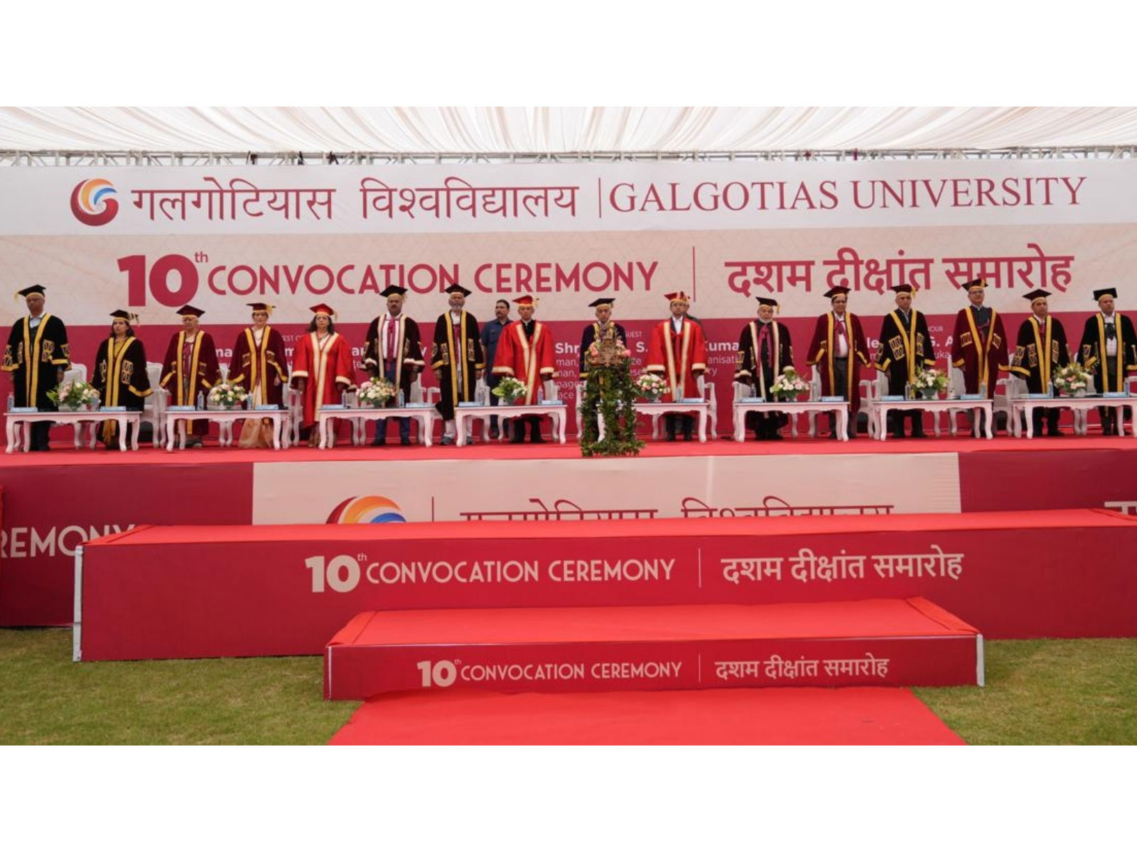 Galgotias University Hosts 10th Convocation Ceremony