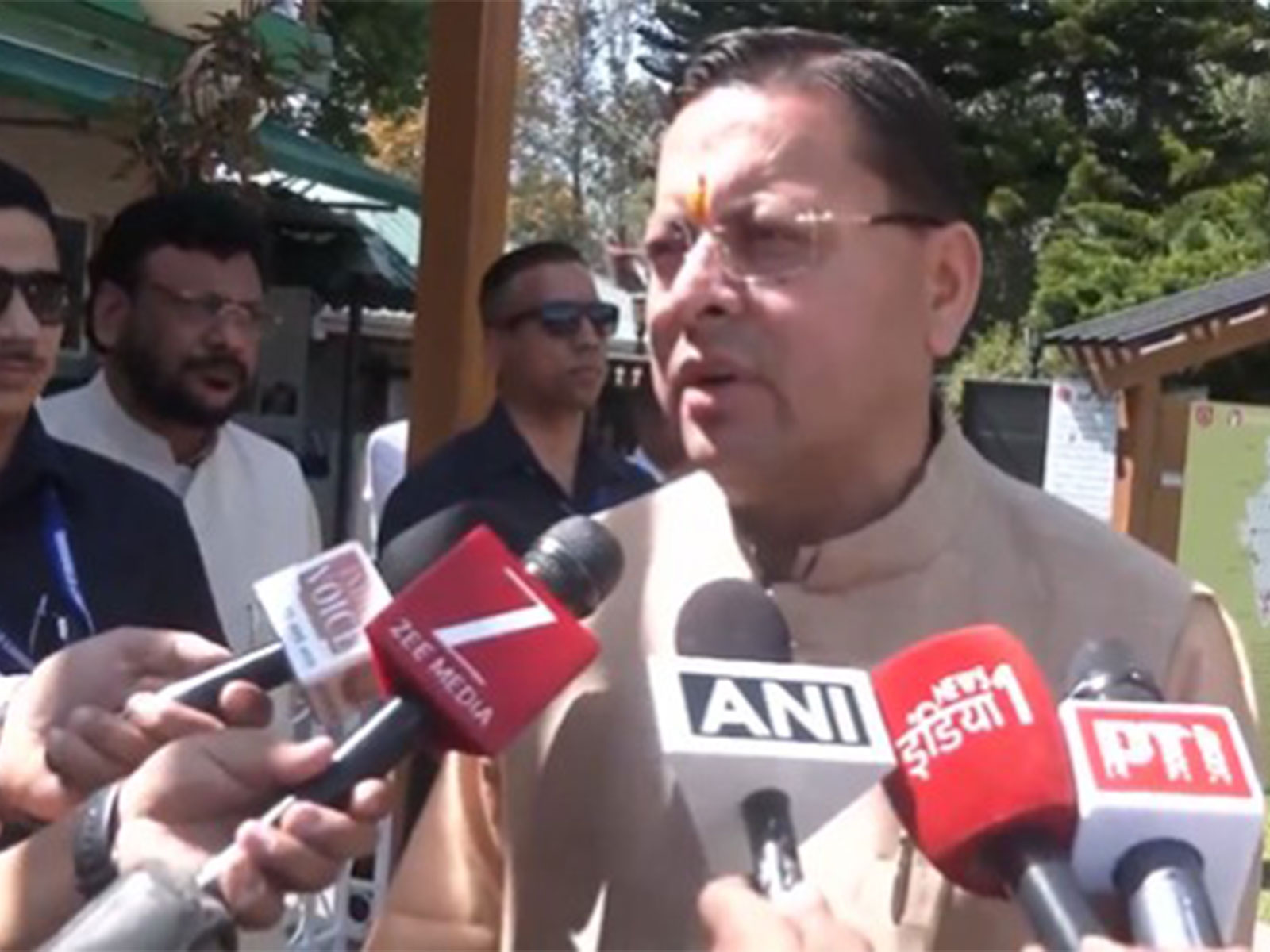 Uttarakhand Chief Minister Pushkar Singh Dhami (Photo/ANI)