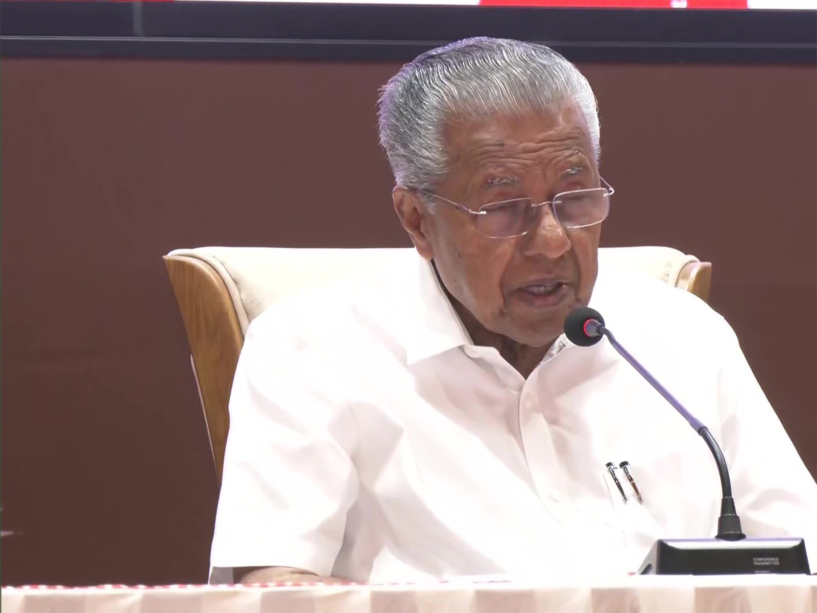 Keralam Chief Minister Pinarayi Vijayan (Photo/ANI)