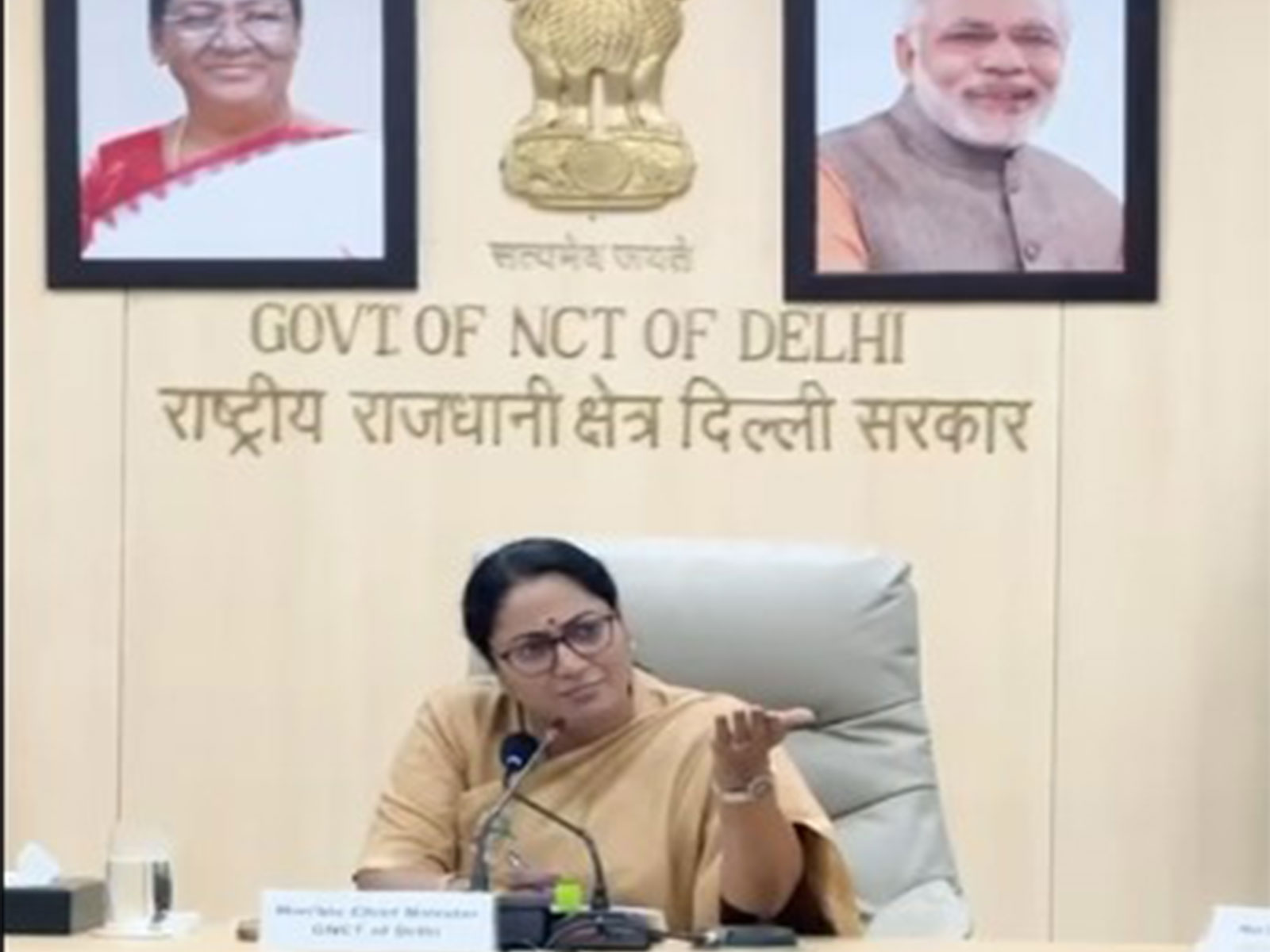 Delhi Chief Minister Rekha Gupta (Photo/ANI)
