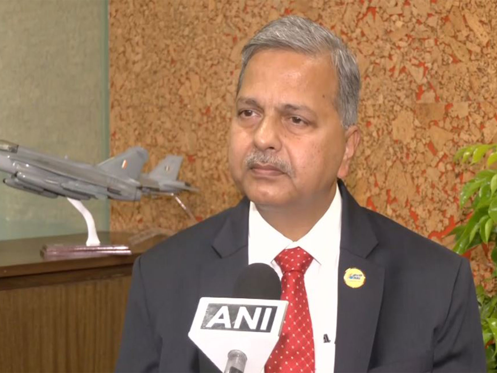 DK Sunil (Chairman & Managing Director, Hindustan Aeronautics Limited) (Photo/ANI)