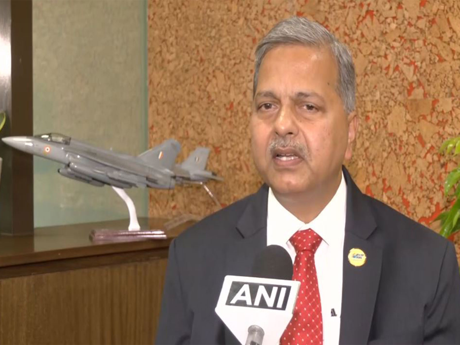 DK Sunil (Chairman & Managing Director, Hindustan Aeronautics Limited) (Photo/ANI)
