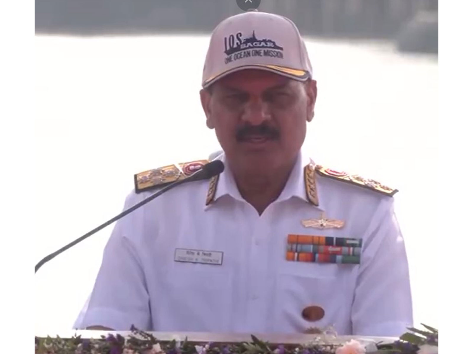  Chief of Naval Staff (CNS), Admiral Dinesh K Tripathi (Photo/ANI)