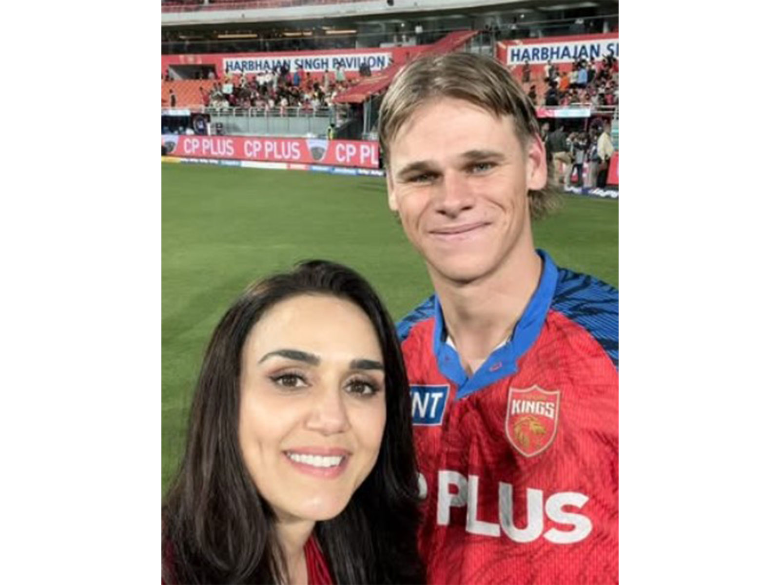 Preity Zinta and Cooper Connolly (Image source: Instagram@realpz)