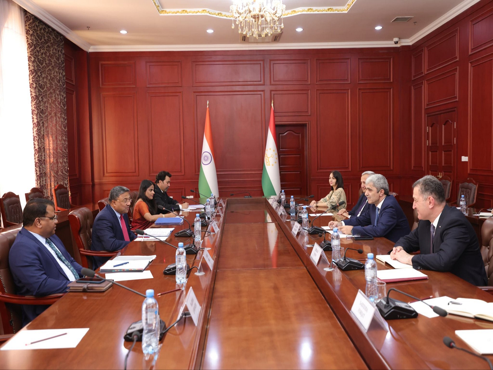 5th round of India-Tajikistan Foreign Office Consultations (Photo/X@MEAIndia)