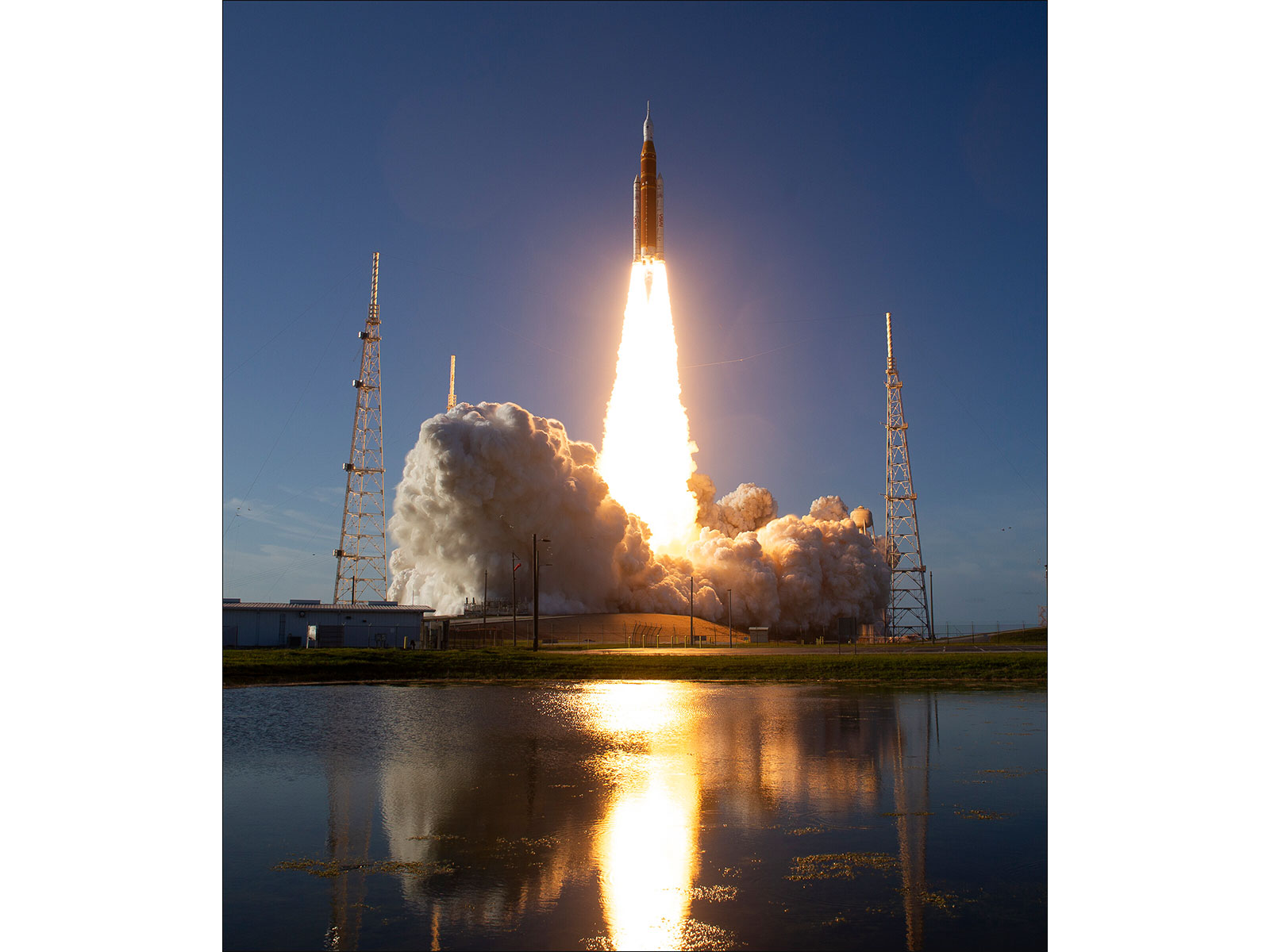 Artemis II launch (Photo/X@nasahqphoto)