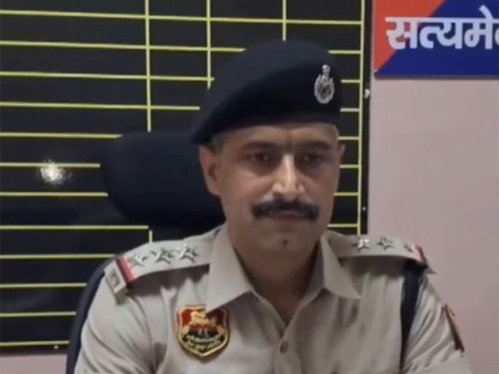 Sethi Malik, Station House Officer (SHO) of Kundli police station (Photo/ANI)
