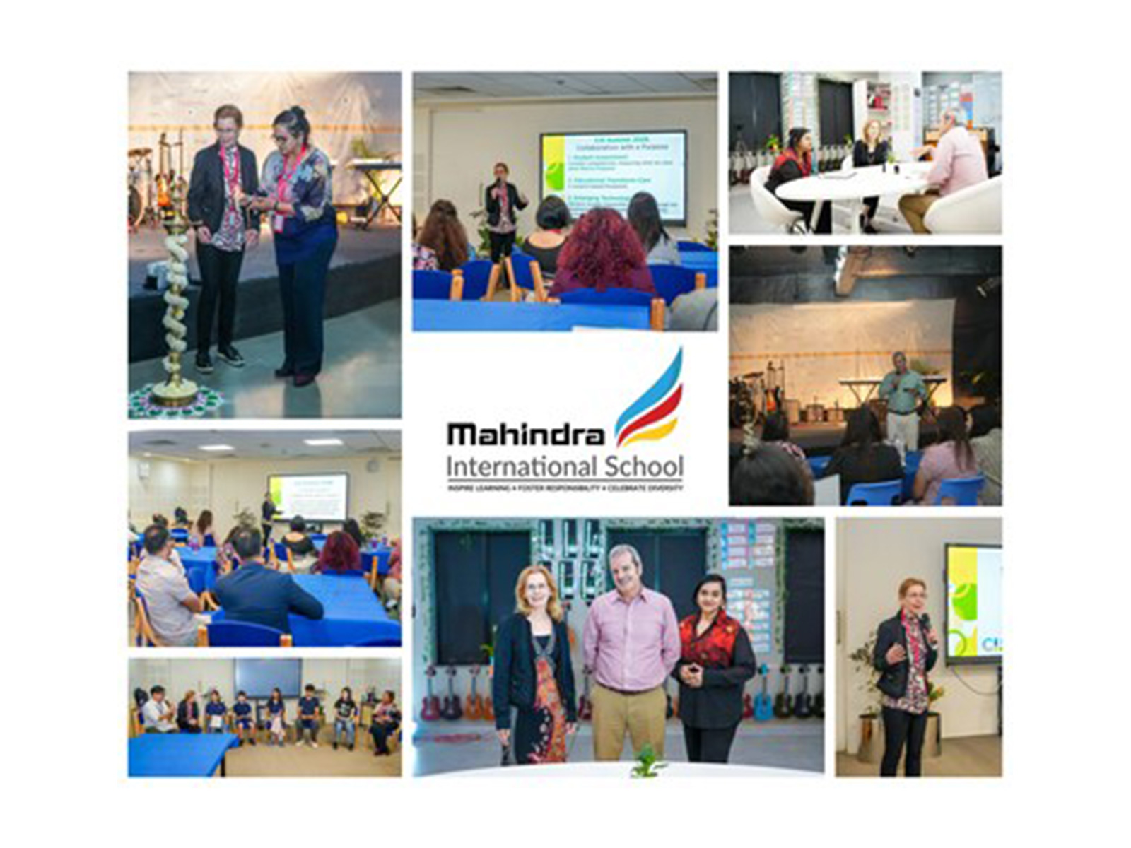 Moments from the landmark CIS leadership visit at Mahindra International School, Pune (31 March 2026)