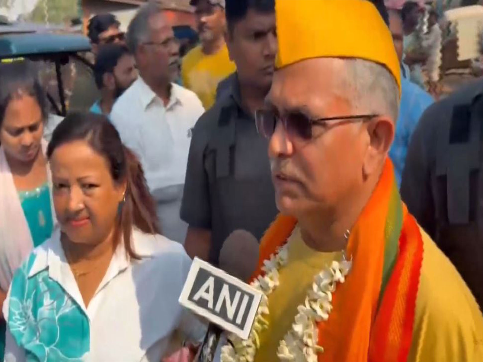 BJP candidate from Kharagpur Sadar assembly constituency Dilip Ghosh (Photo/ANI)