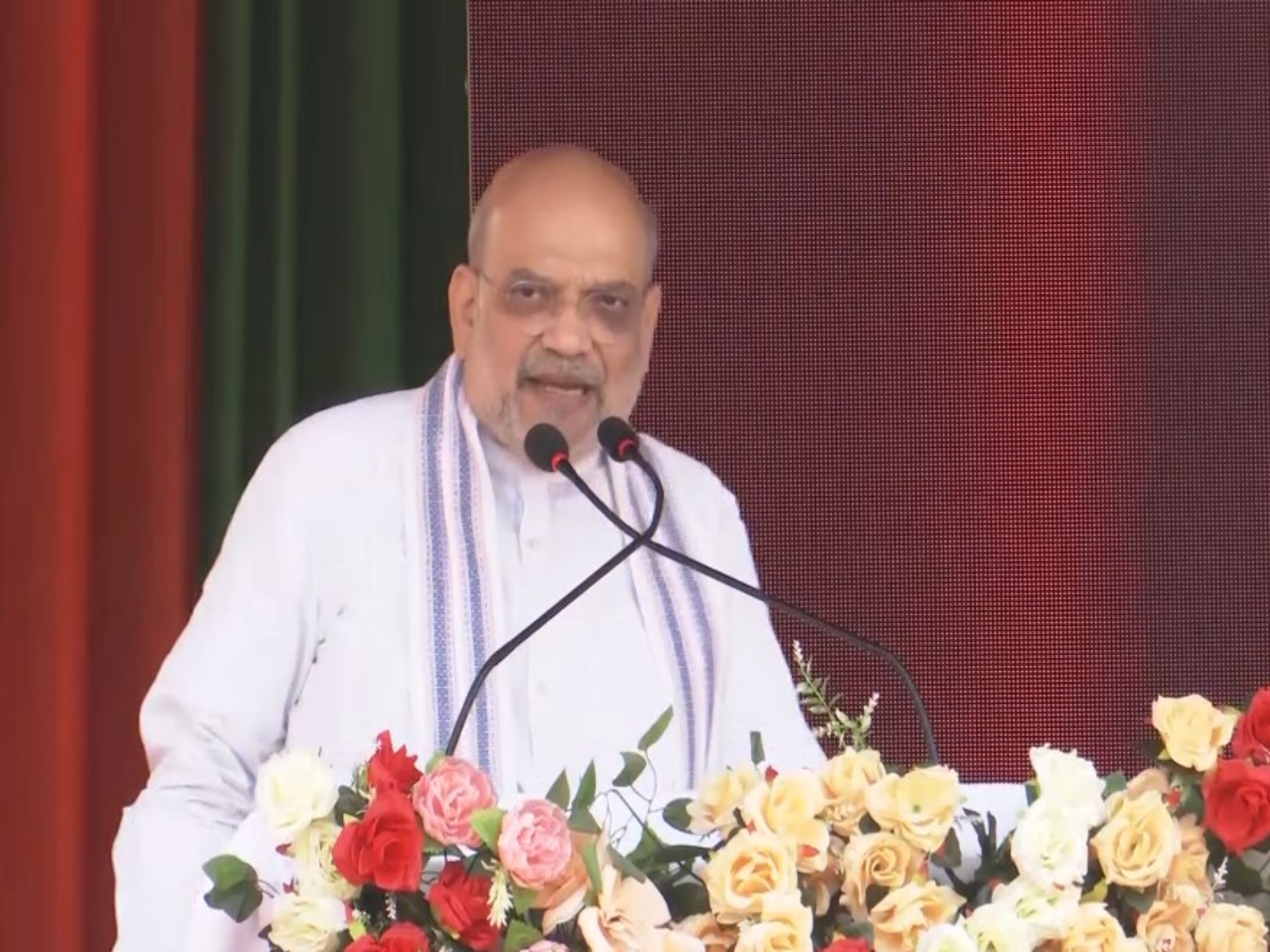 Amit Shah in Assam (Photo/ANI)