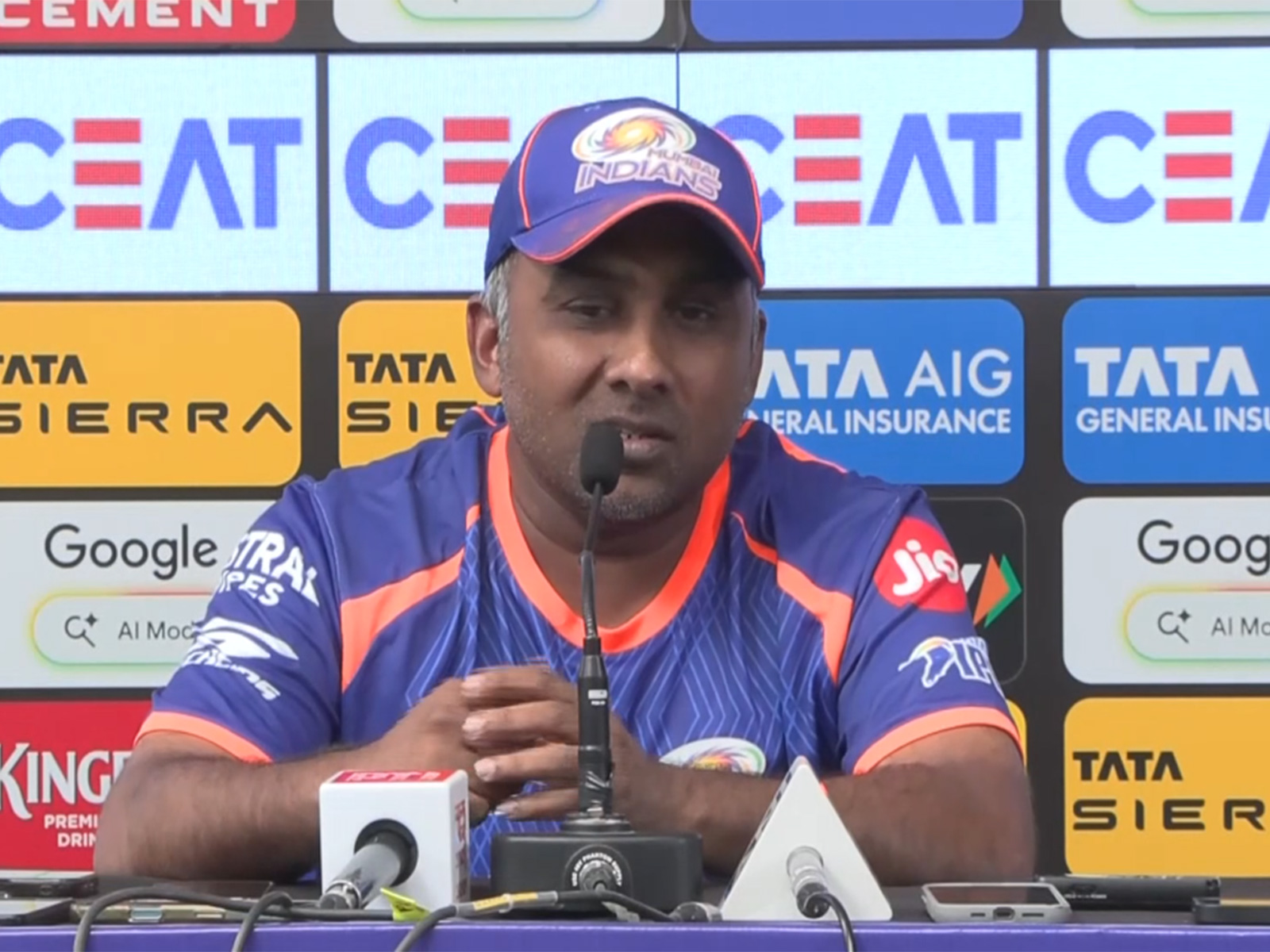 Mumbai Indians head coach Mahela Jayawardene. (Photo/ANI)