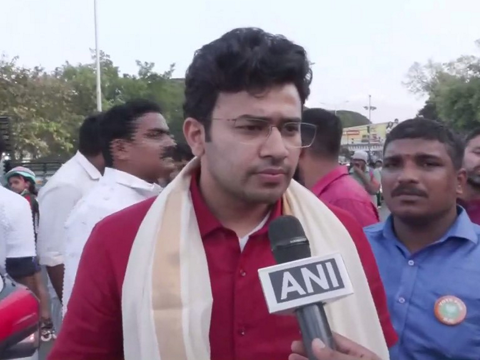 BJP MP Tejasvi Surya (Photo/ANI)
