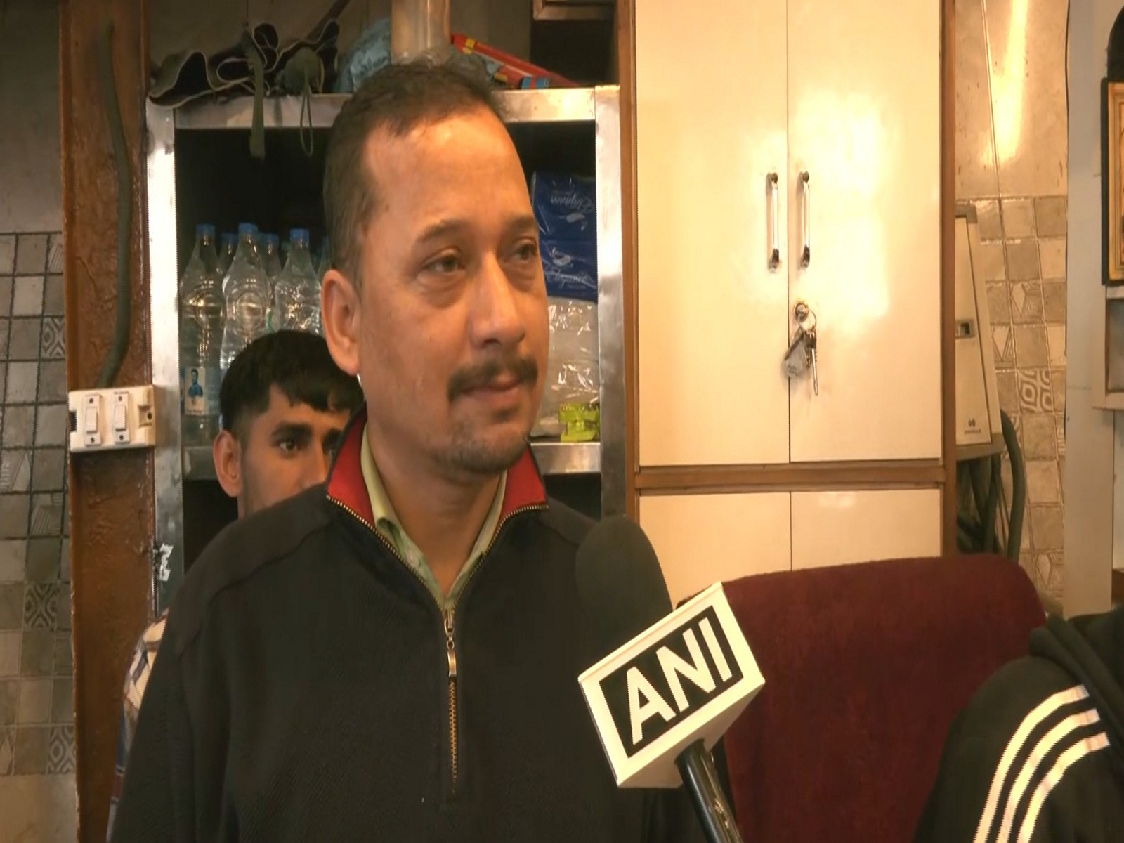 Rajkumar, a local dhaba worker (Photo/ANI)