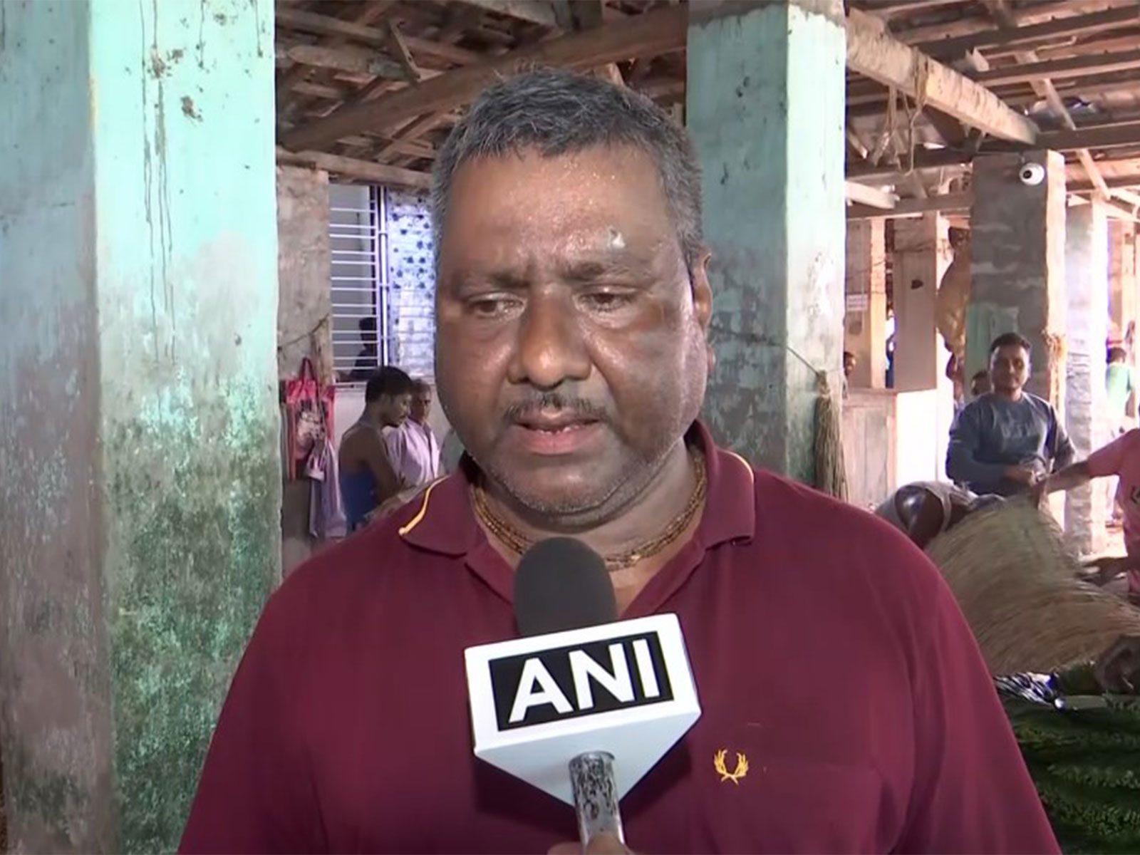 President of the Betel Leaf Traders' Association Mahadev Das (Photo/ ANI)