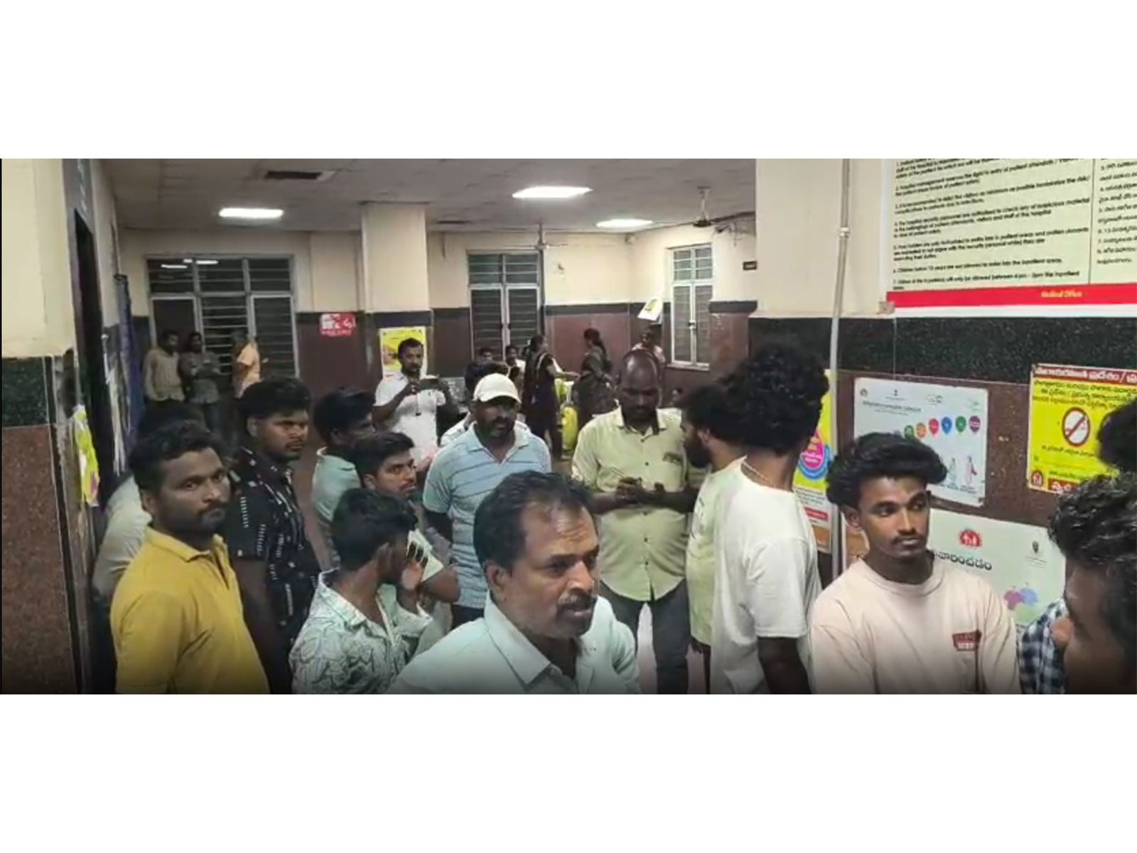 Family members and relatives staged a protest (Photo/ANI)