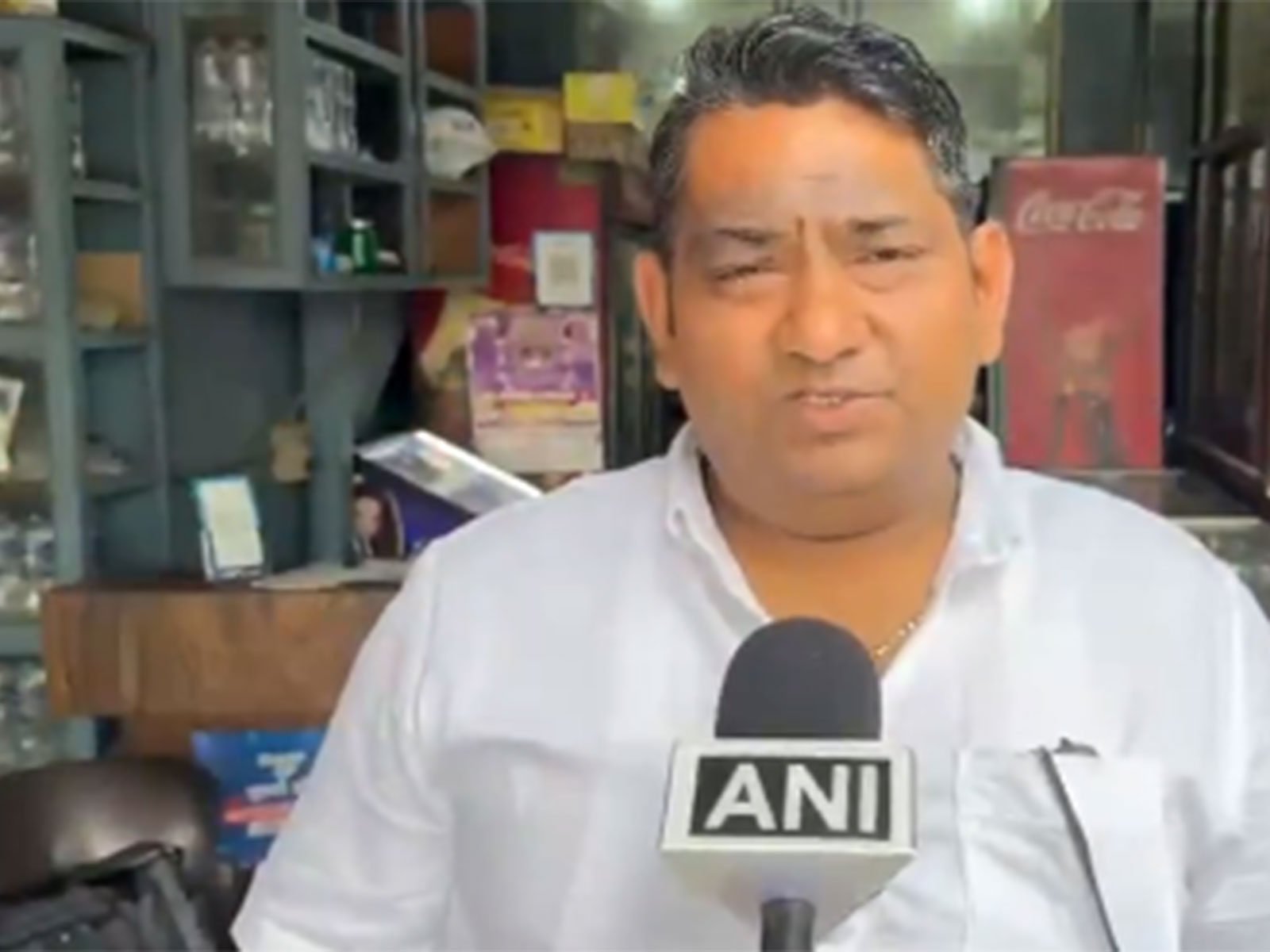 Owner of Tiwari Shudh Vaishno Bhojnalay Uttarakhand (Photo/ANI)