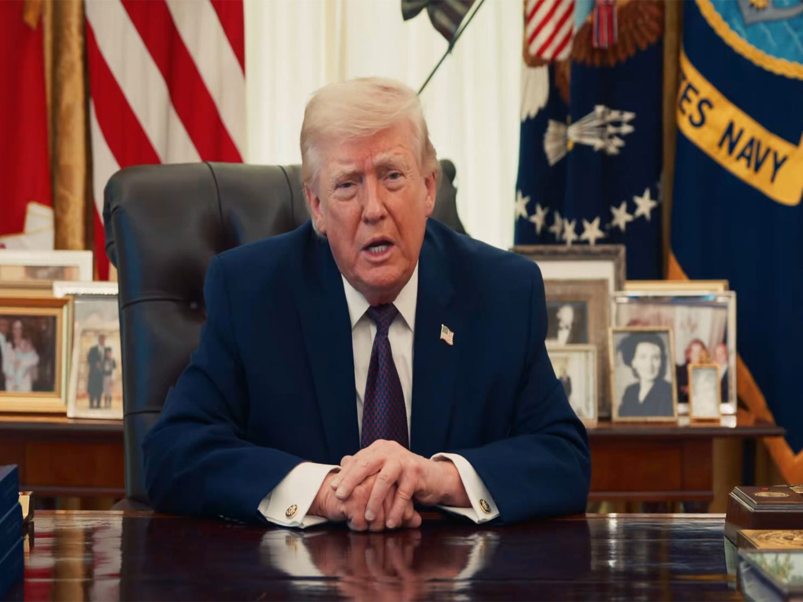 US President Donald Trump extending Easter greetings (Photo/X/@WhiteHouse)