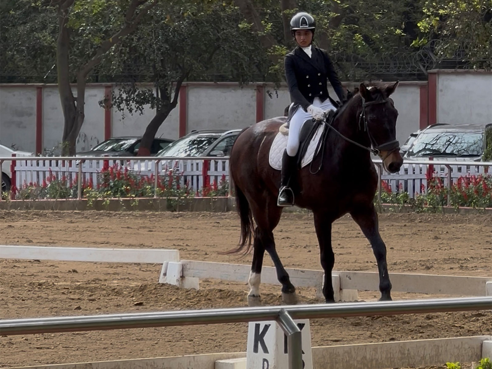 Mumbai's Stasya Pandya. (Photo/Delhi Horse Show)