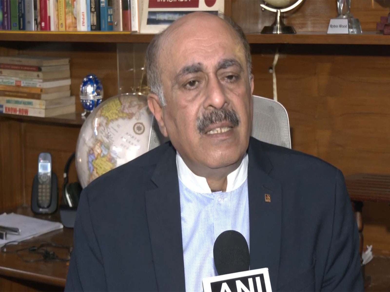 Foreign affairs expert Robinder Sachdev (Photo/ANI)