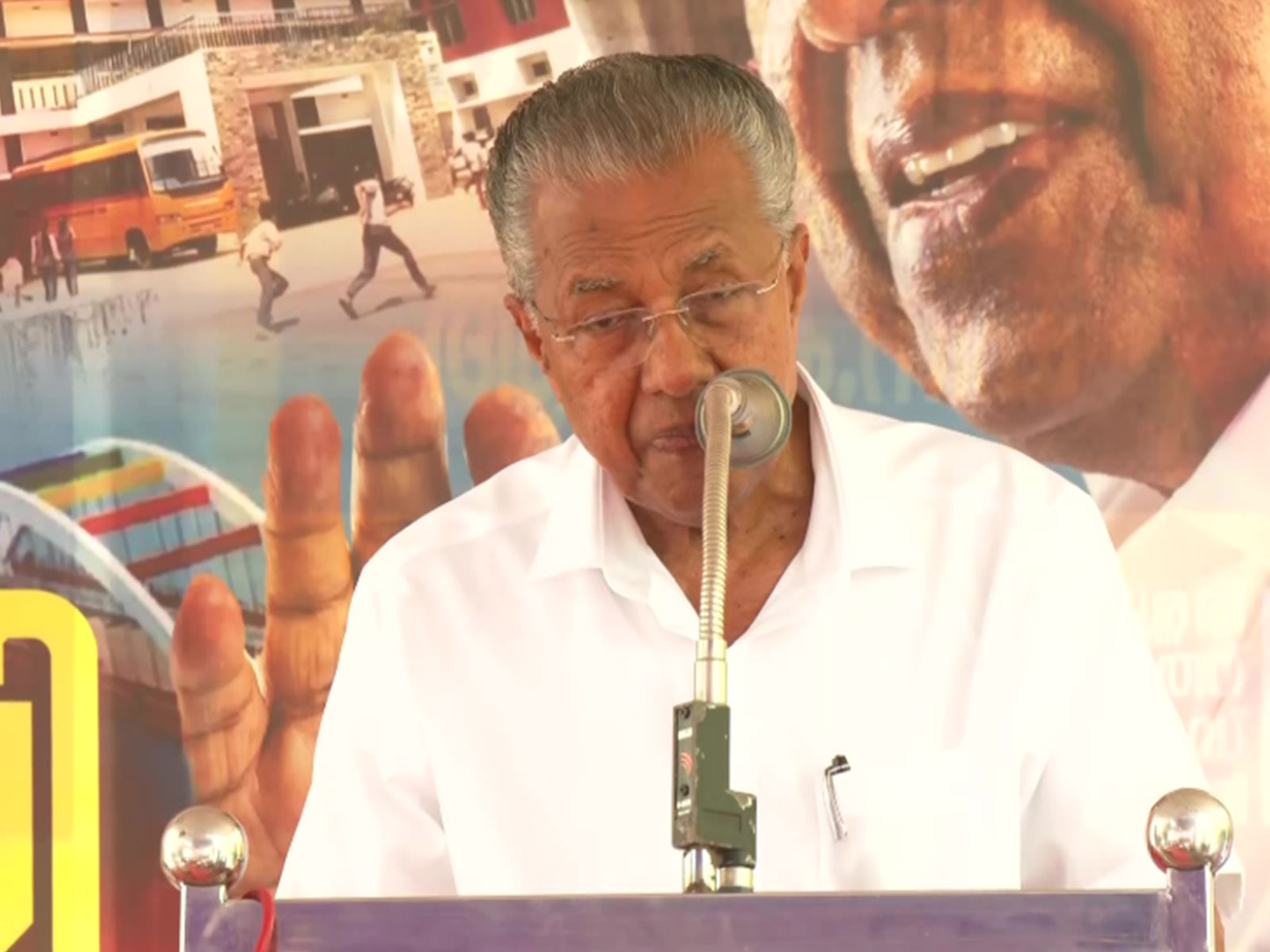 Keralam CM P Vijayan (Photo/ANI)